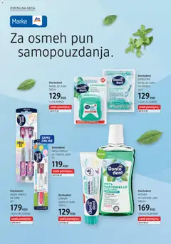 Dontodent tečnost za ispiranje usta, 500 ml - pregled DM Drogerie kataloga - važi od 01.04.2026 | Strana: 18
