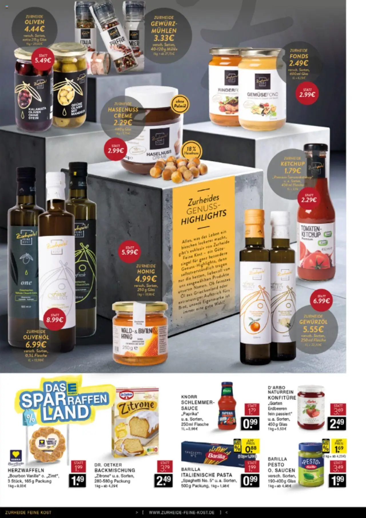 Edeka Zurheide Prospekt 	 – gültig ab 20.10.2025 | Seite: 6 | Produkte: Barilla, Knorr, Pfeffer, Ketchup