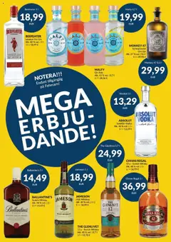 Nielsen Discount - Fehmarn erbjudande gyldig fra 02.10.2025 | Side: 7 | Produkter: Gin, Vodka, Whisky