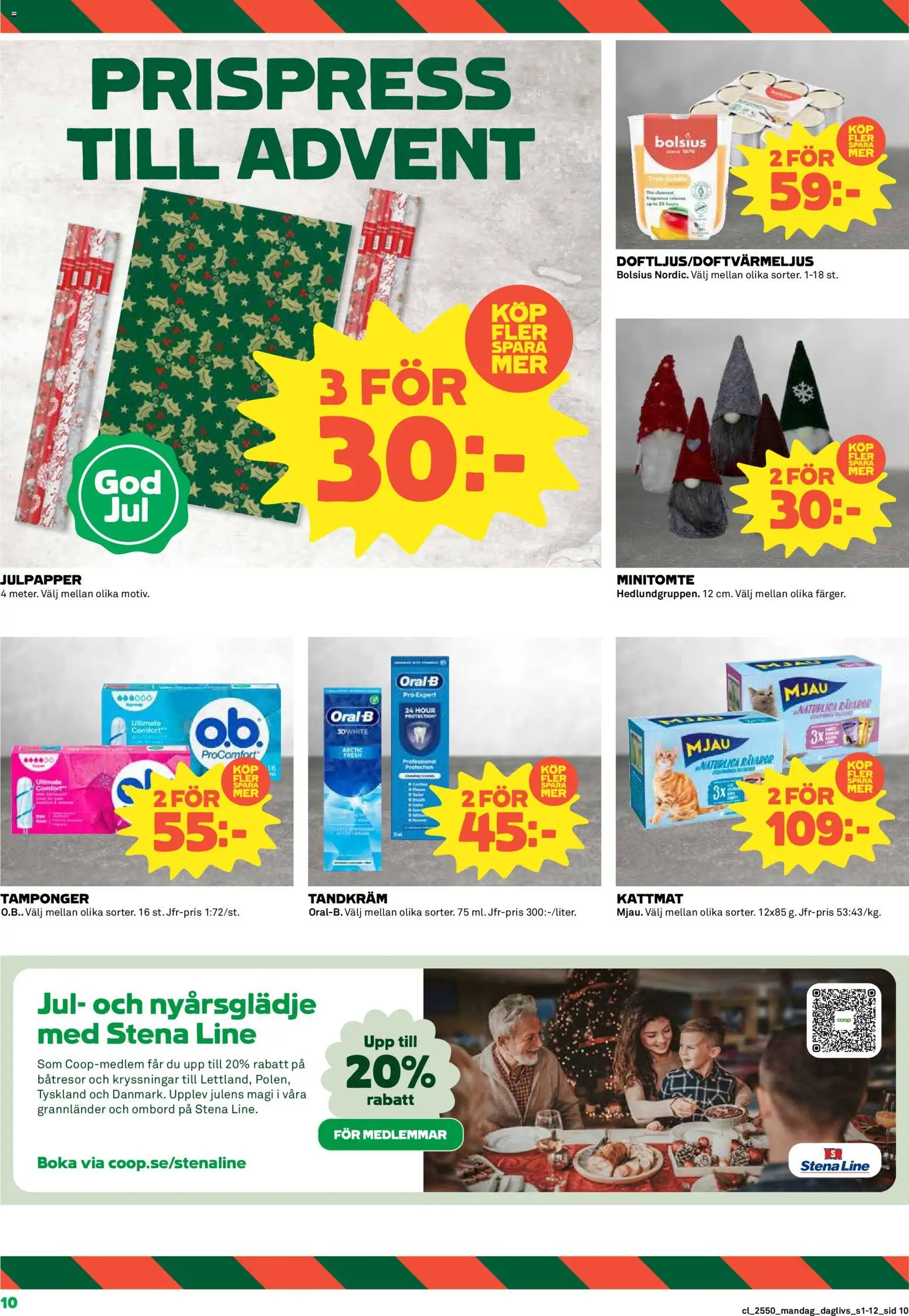 Coop Daglivs reklamblad aktuell från 08.12.2025 | Sida: 10
