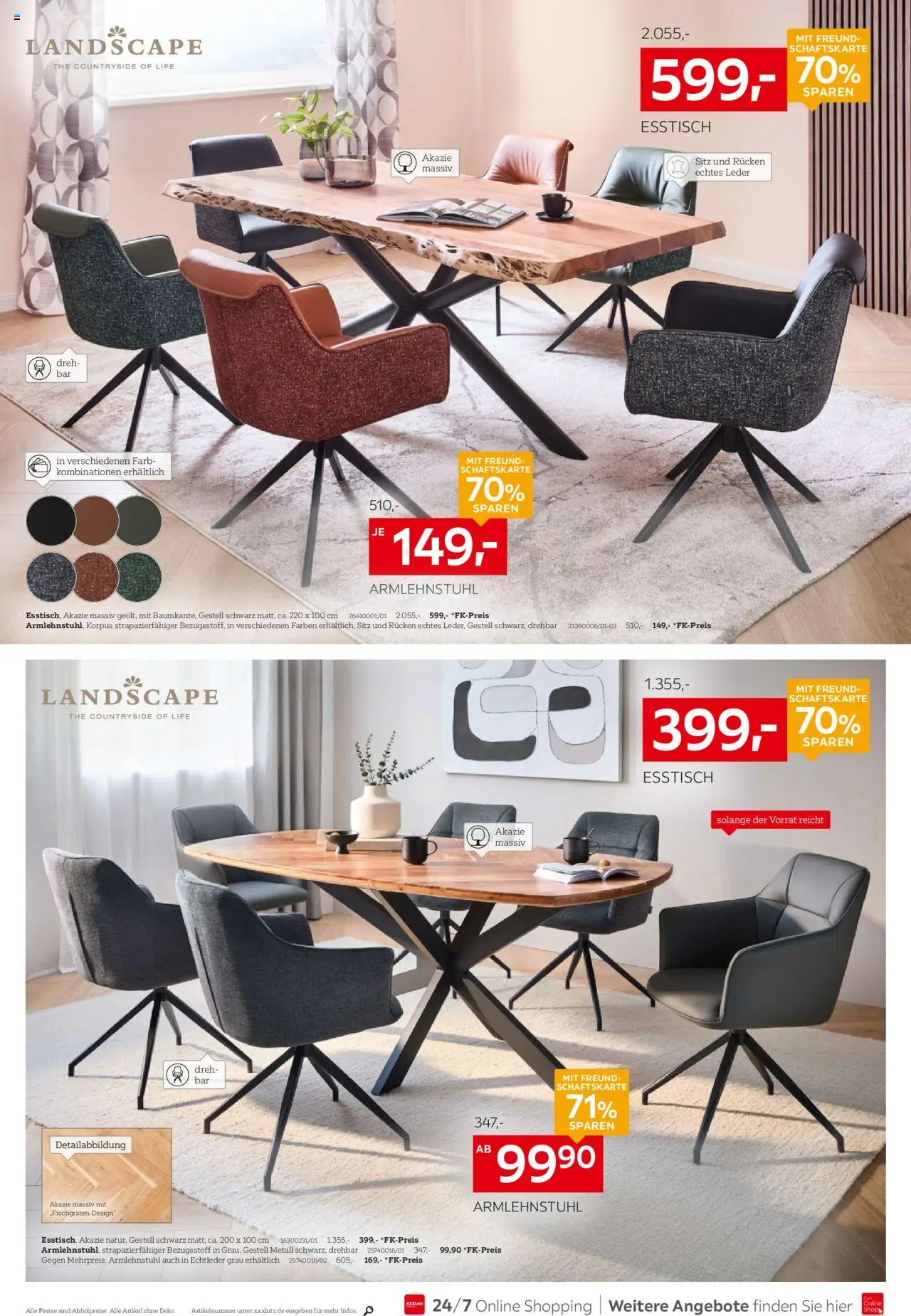 XXXL Lutz Prospekt 	 – gültig ab 29.09.2025 | Seite: 10 | Produkte: Esstisch