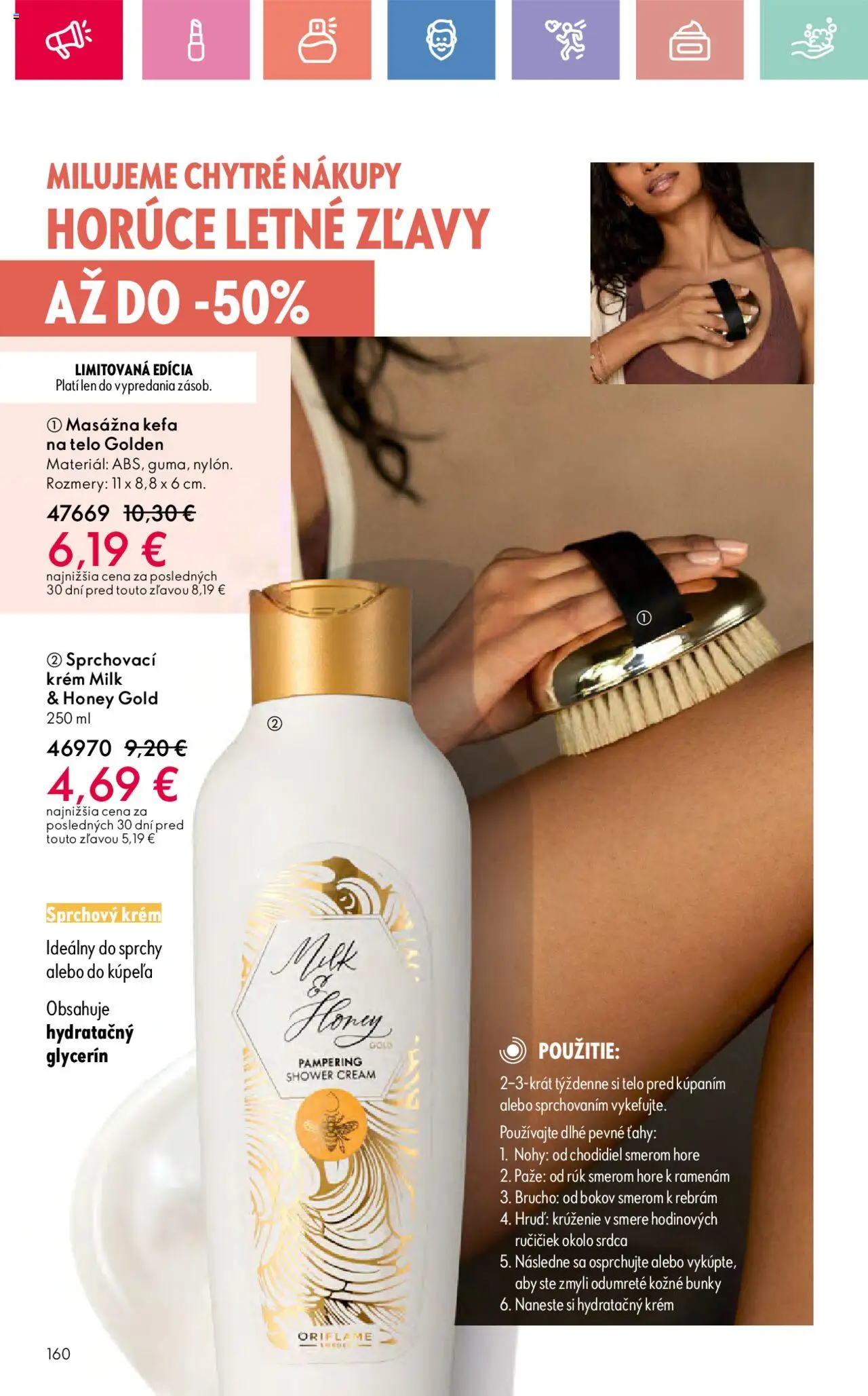 Katalóg Oriflame 10 2025 │ platný od 06.07.2025 | Strana: 160 | Produkty: Kefa, Krém