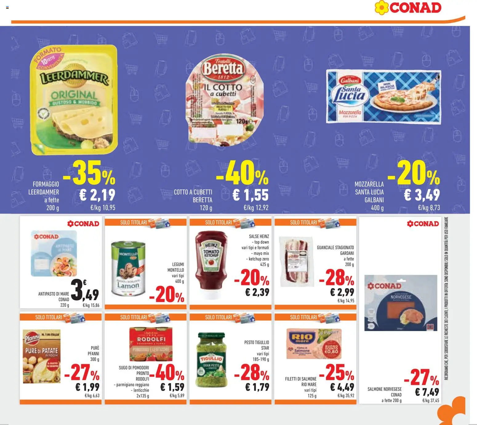 Volantino Conad del 25.03.2026 | Pagina: 31 | Prodotti: Patate, Lenticchie, Pomodori, Guanciale