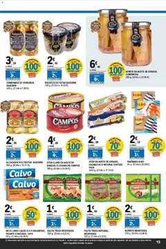 Vista previa E.Leclerc folleto Super ofertas válido desde el 01.04.2026 | Página: 15 | Productos: Aceite, Aceite de girasol, Atún claro