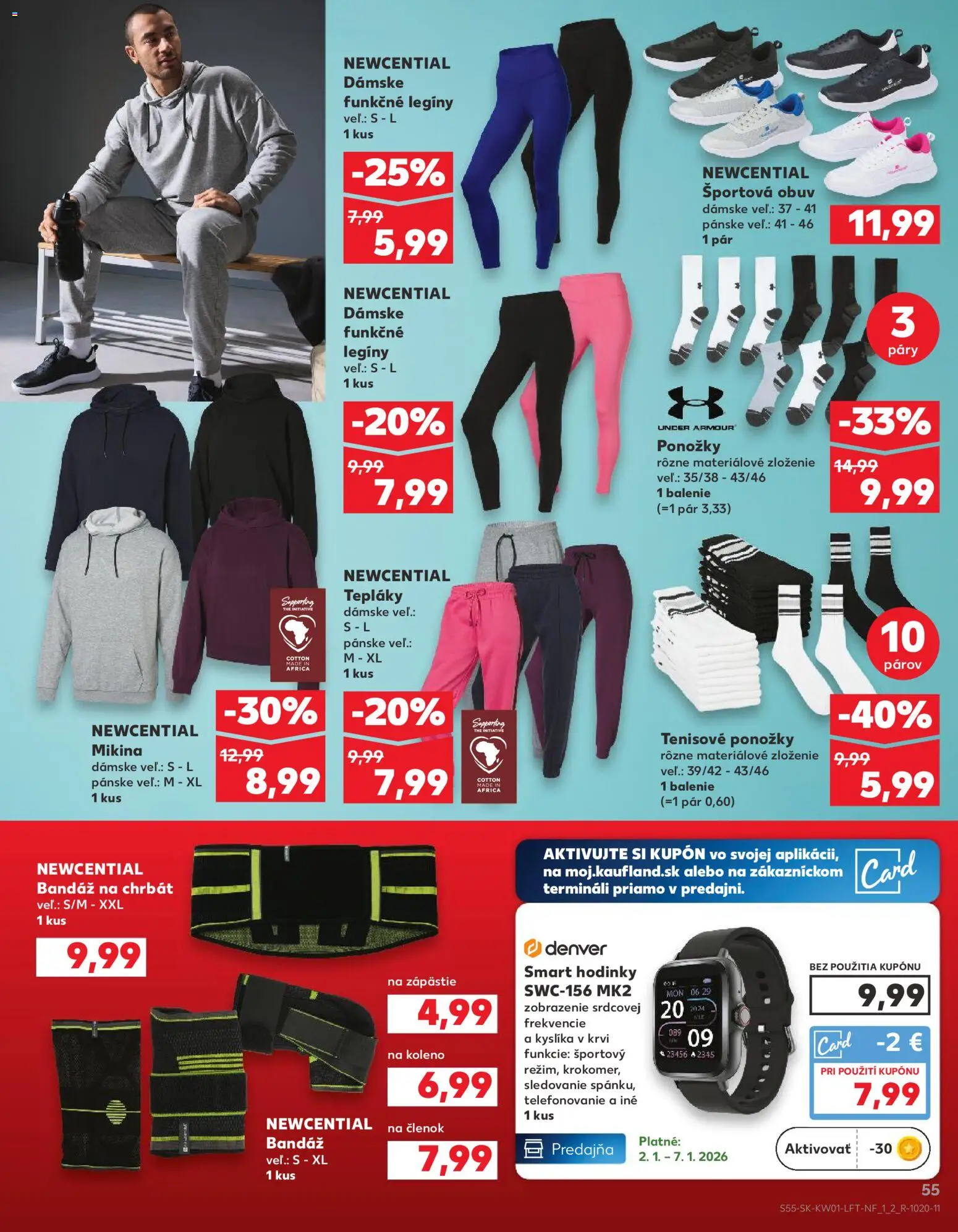 Kaufland SK akciós ujság - amely érvényes a következő dátumtól: 02.01.2026 | Oldal: 55