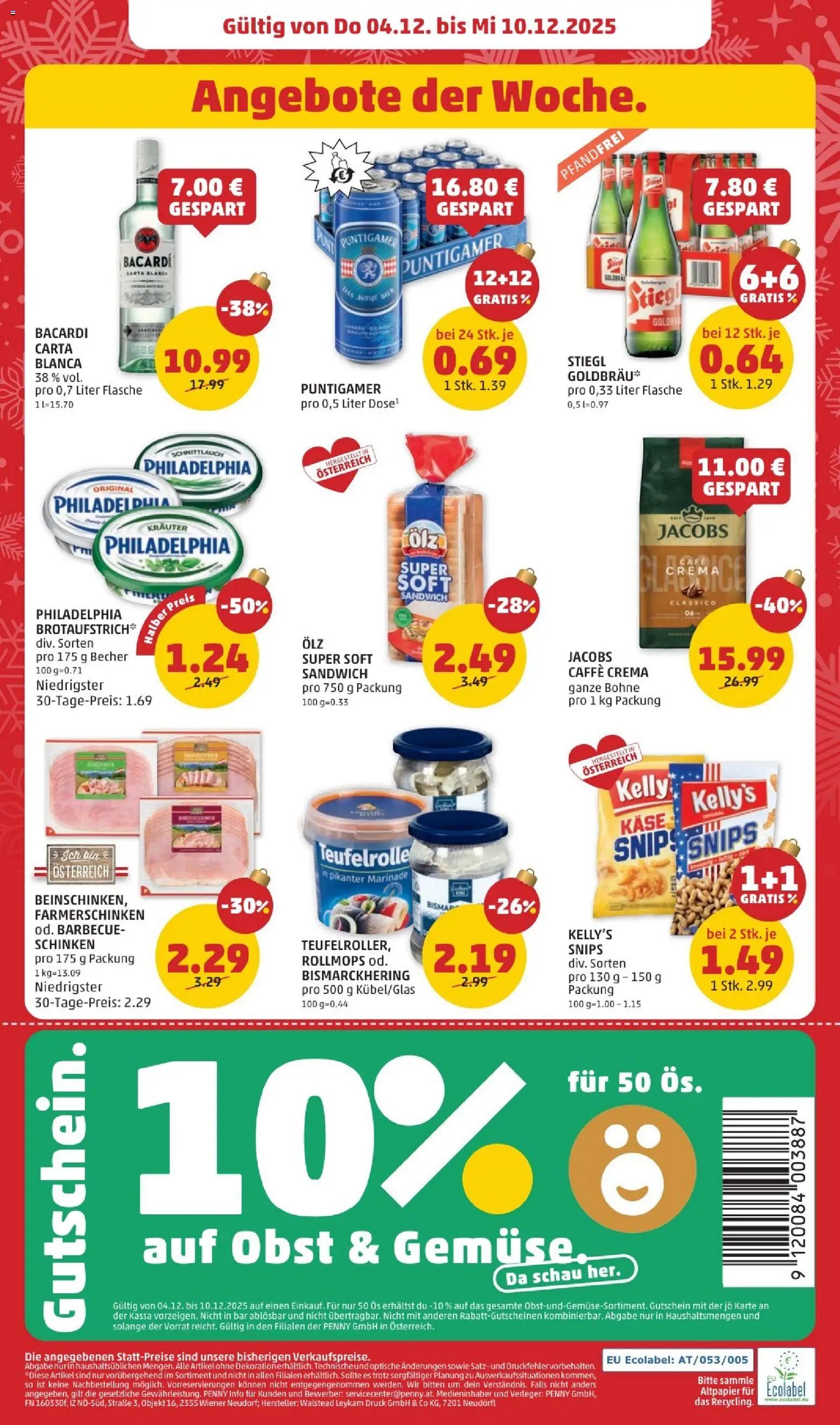 Penny Markt Flugblatt gültig ab 04.12.2025 | Seite: 28