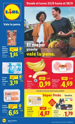 Vista previa Lidl folleto válido desde el 22.09.2025
