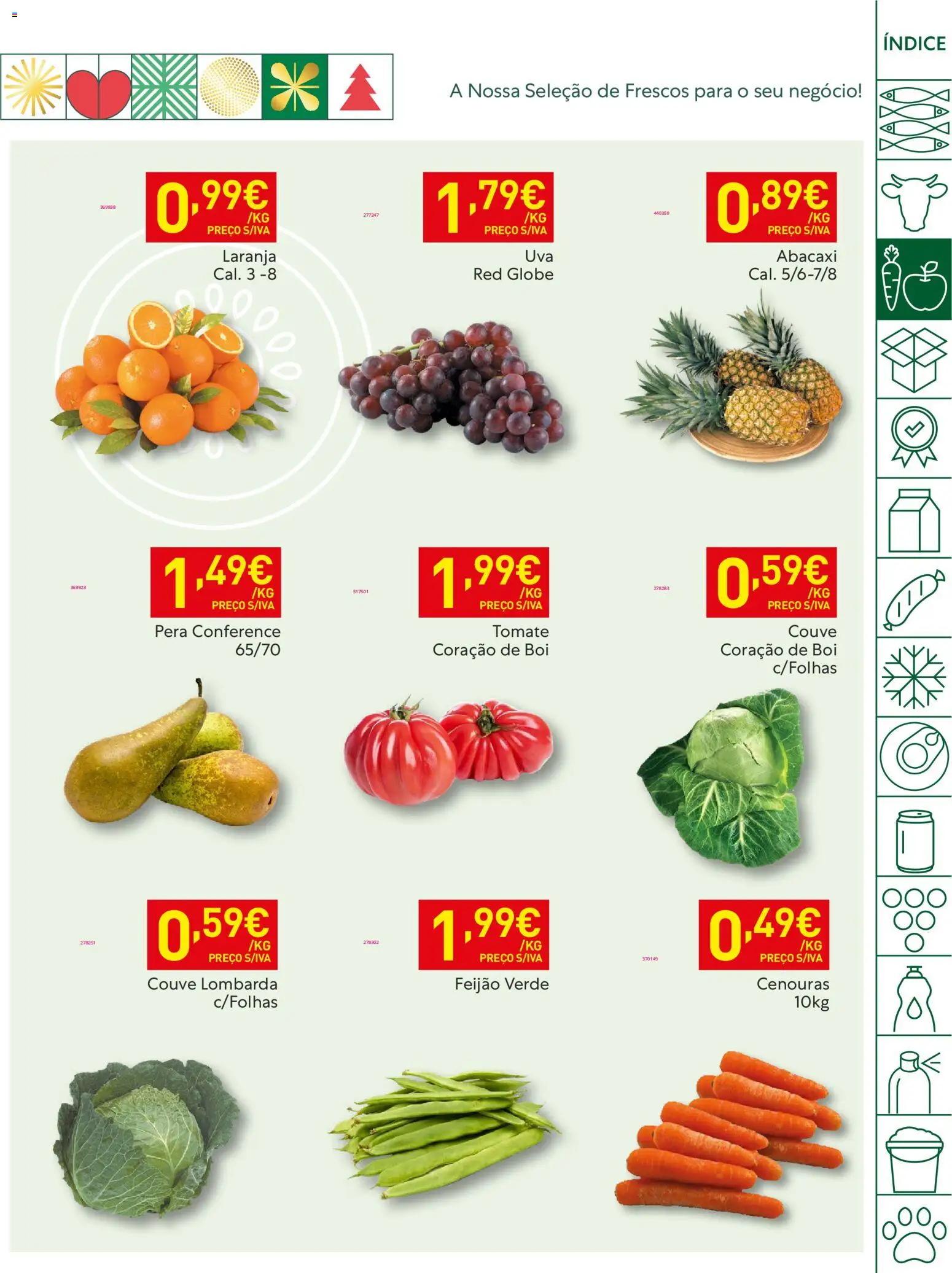 Recheio folheto │ válido de 18.11.2025 | Página: 5 | Produtos: Tomate, Abacaxi, Couve