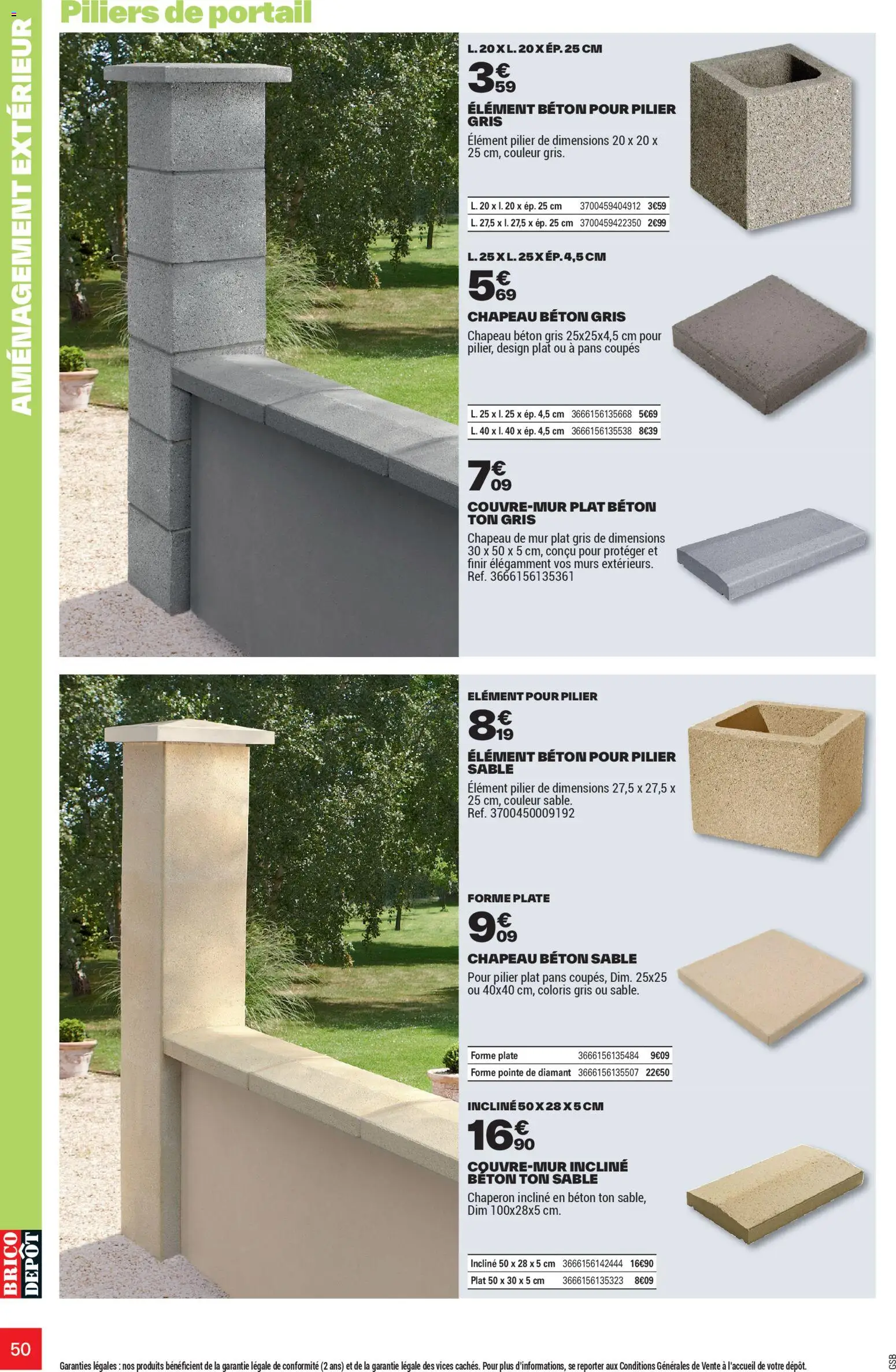 {H1} | Page: 50 | Produits: Portail, Chapeau