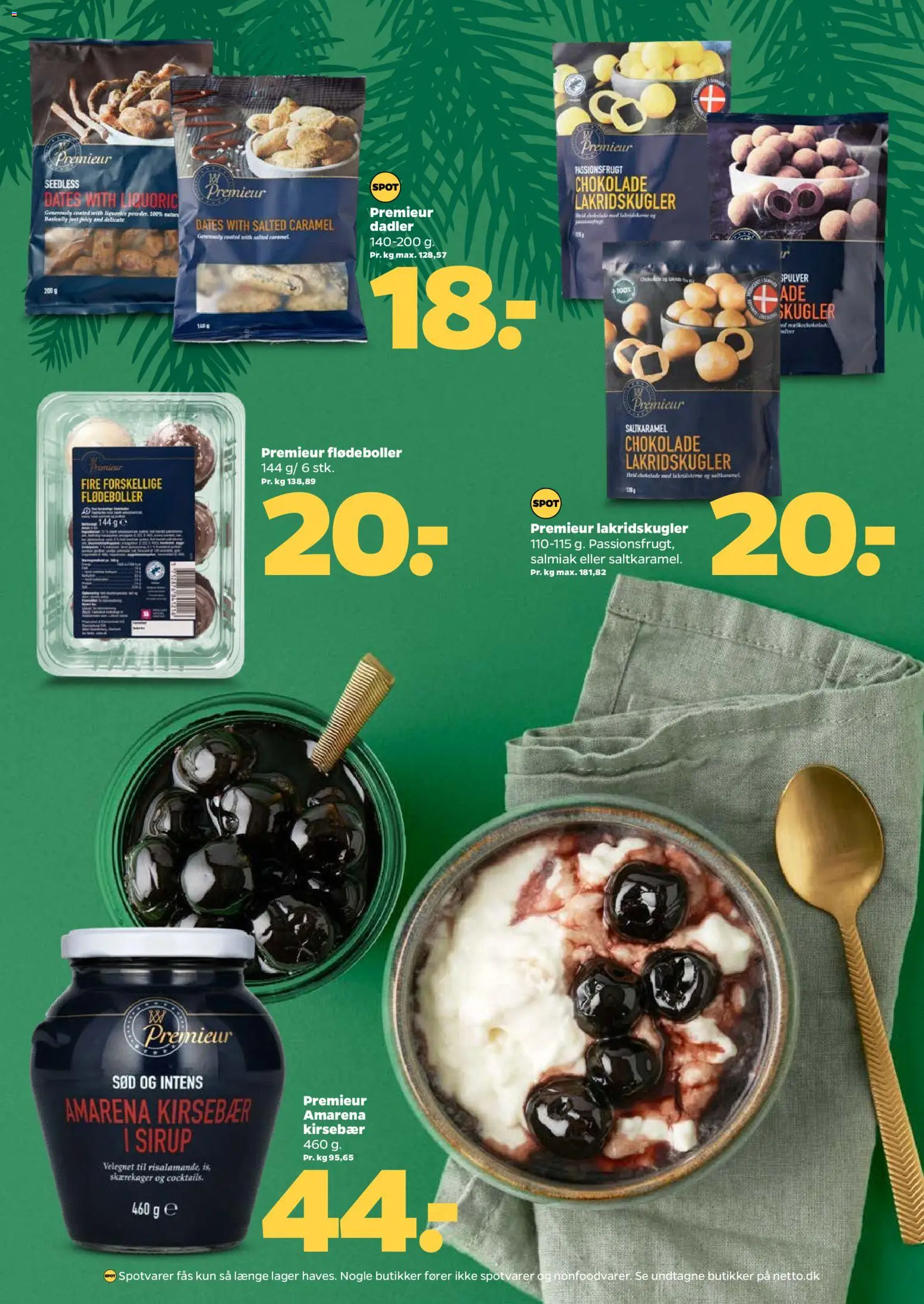 Netto tilbudsavis – gyldig fra 06.12.2025 | Side: 21 | Produkter: Chokolade, Kirsebær, Dadler, Passionsfrugt
