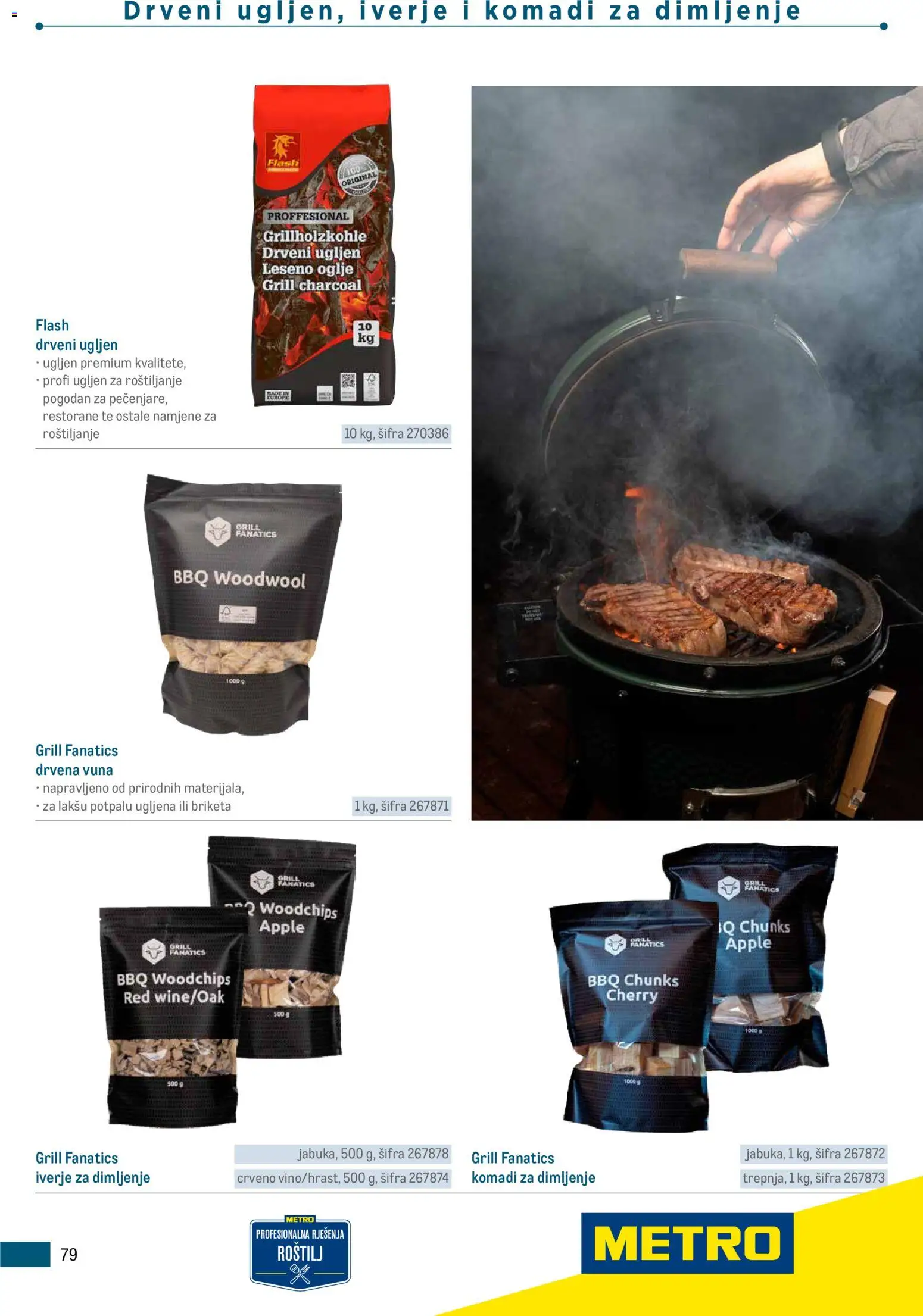 Metro katalog | vrijedi od 05.03.2026 | Stranica: 79 | Proizvodi: Roštilj