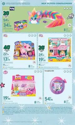 Intermarché - Prévisualisation de Clinique vétérinaire Mama Surprise Families, Occupe-toi de cette petite maman chien et regarde ses bébés apparaître. Tu peux refaire l'expérience à l'infini. Inclus des accessoires et plein de surprises. valide à partir de 21.10.2025 | Page: 60 | Produits: Peluche, Jeux, Thé