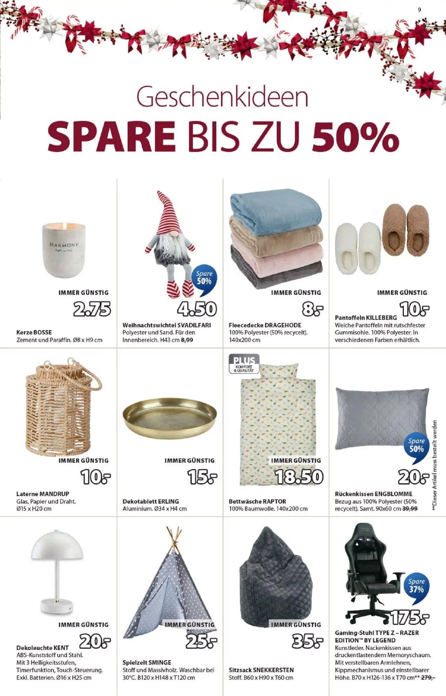 JYSK Angebote gültig ab 01.12.2025 | Seite: 9