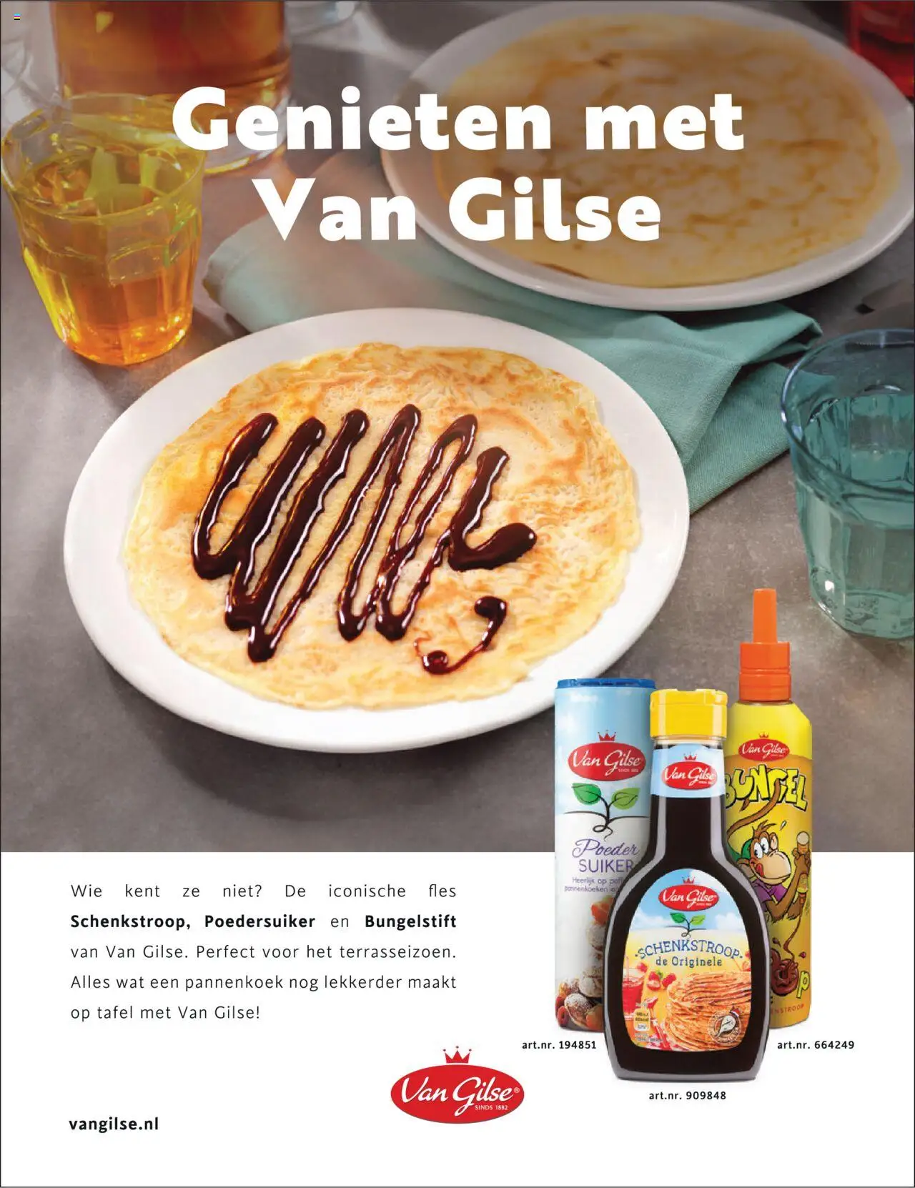  | Pagina: 51 | Producten: Waffelini, Fles, Pannenkoek, Tafel
