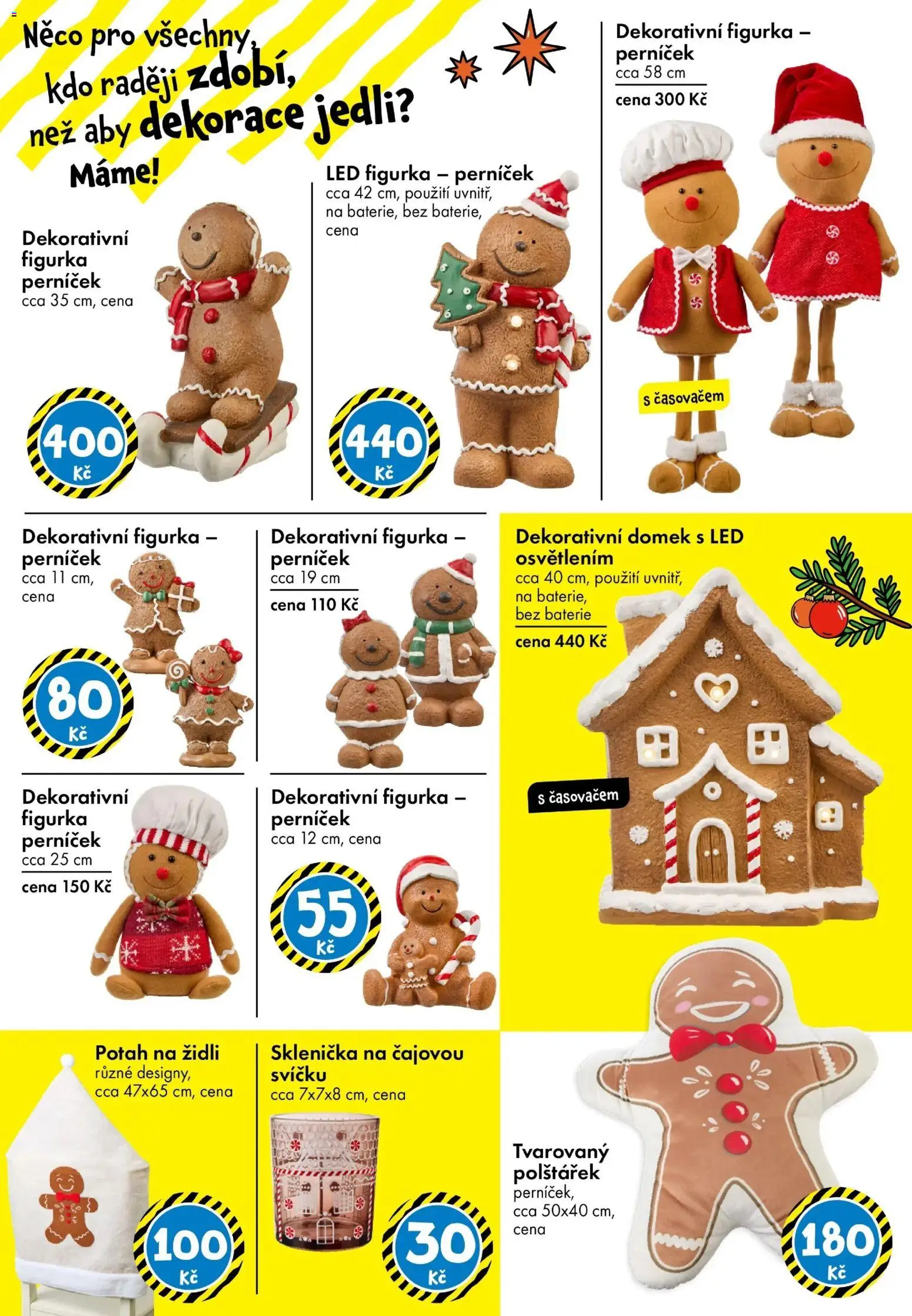 TEDi leták od 14.11.2025 | Strana: 8 | Produkty: Potah na židli, Baterie, LED, Dekorace