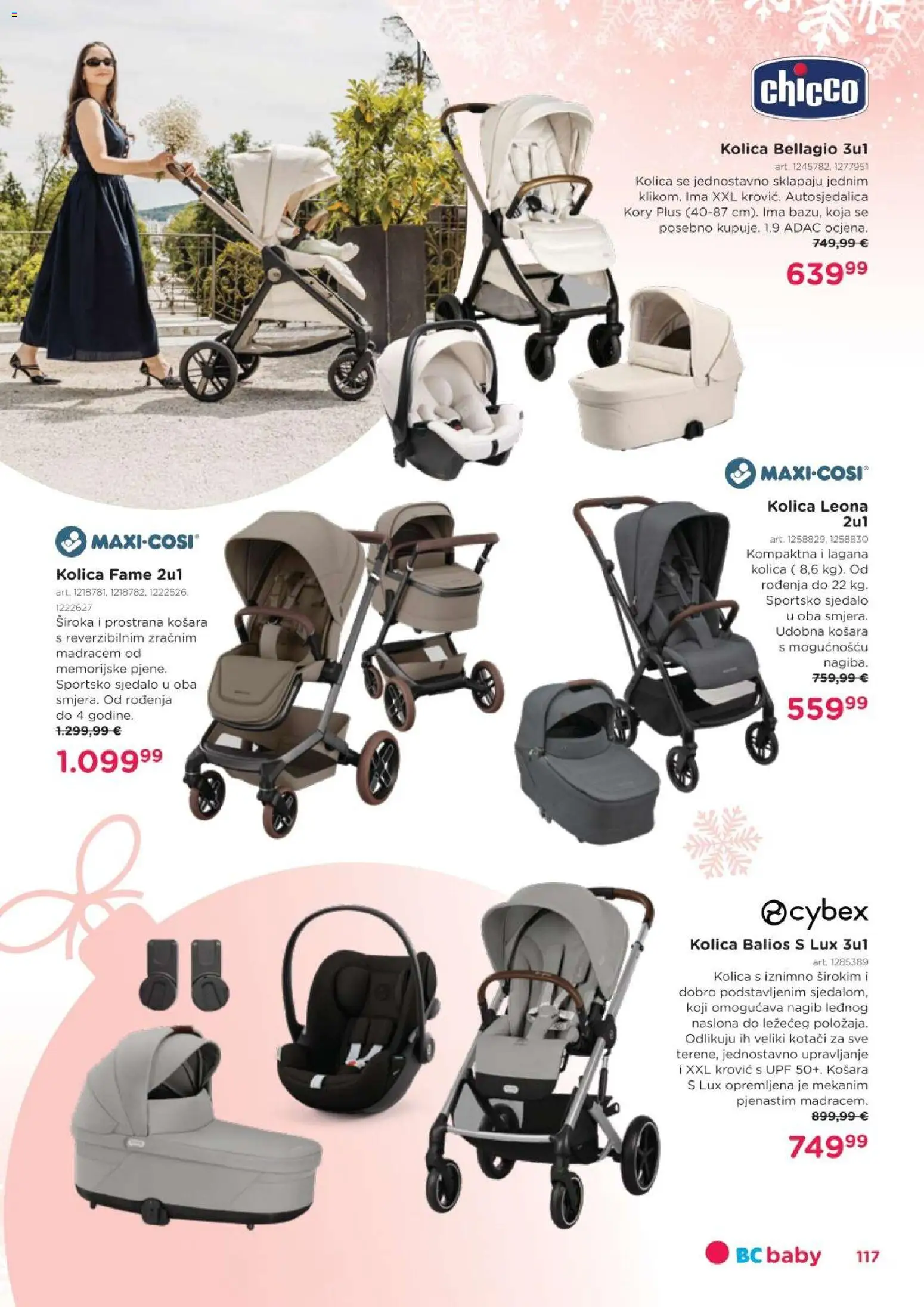 Baby Center katalog | vrijedi od 03.12.2025 | Stranica: 117 | Proizvodi: Košara, Kolica
