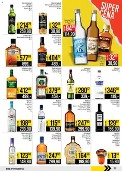 Jip leták - Cash & Carry od 10.09.2025 | Strana: 21 | Produkty: Heffron, Fernet, Jack Daniel’s, Tullamore Dew