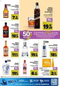 Vista previa Carrefour folleto válido desde el 28.10.2025 | Página: 51 | Productos: Ginebra, Té, Whisky