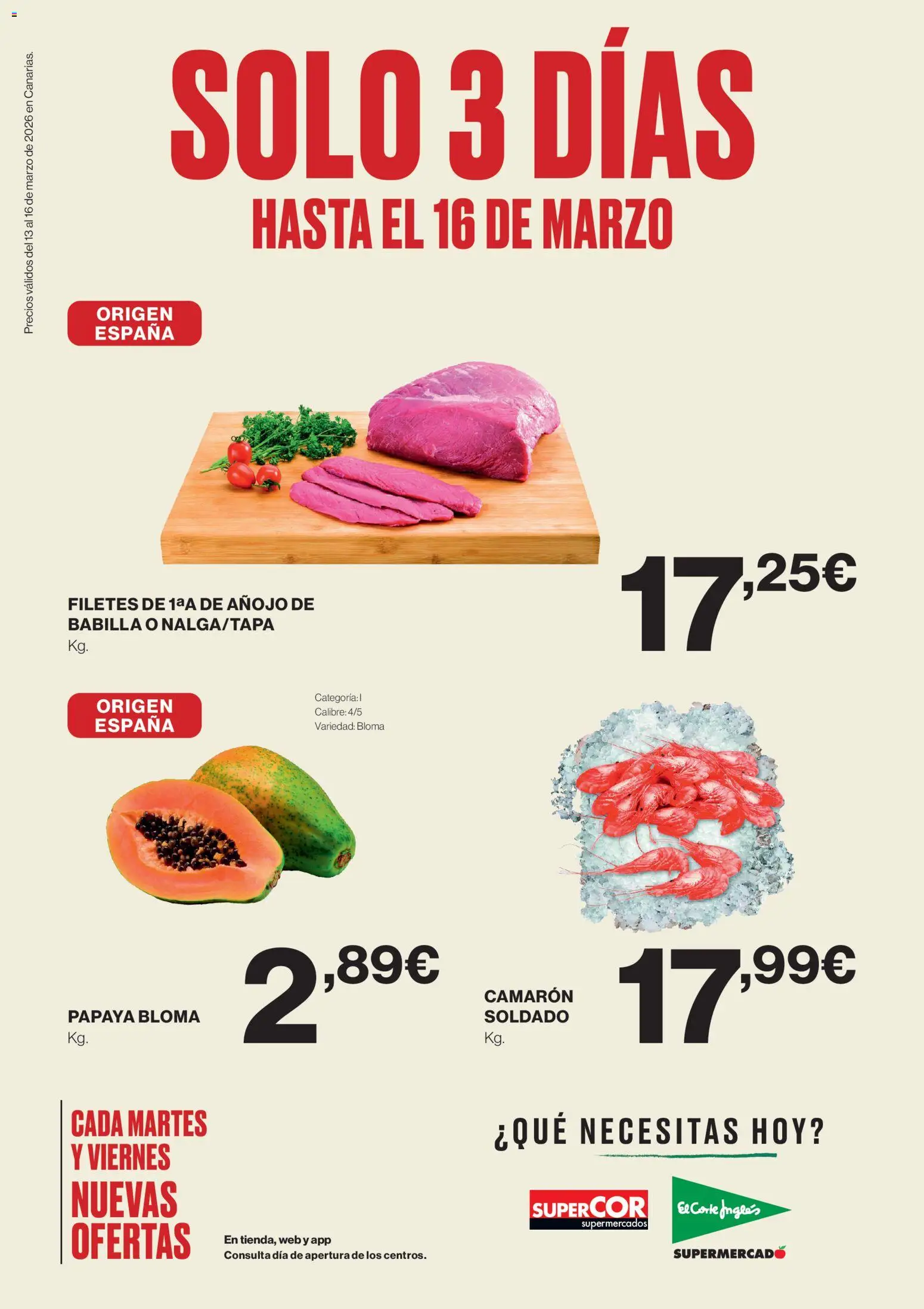 Supercor Canarias │ válido desde el 13.03.2026 | Página: 1