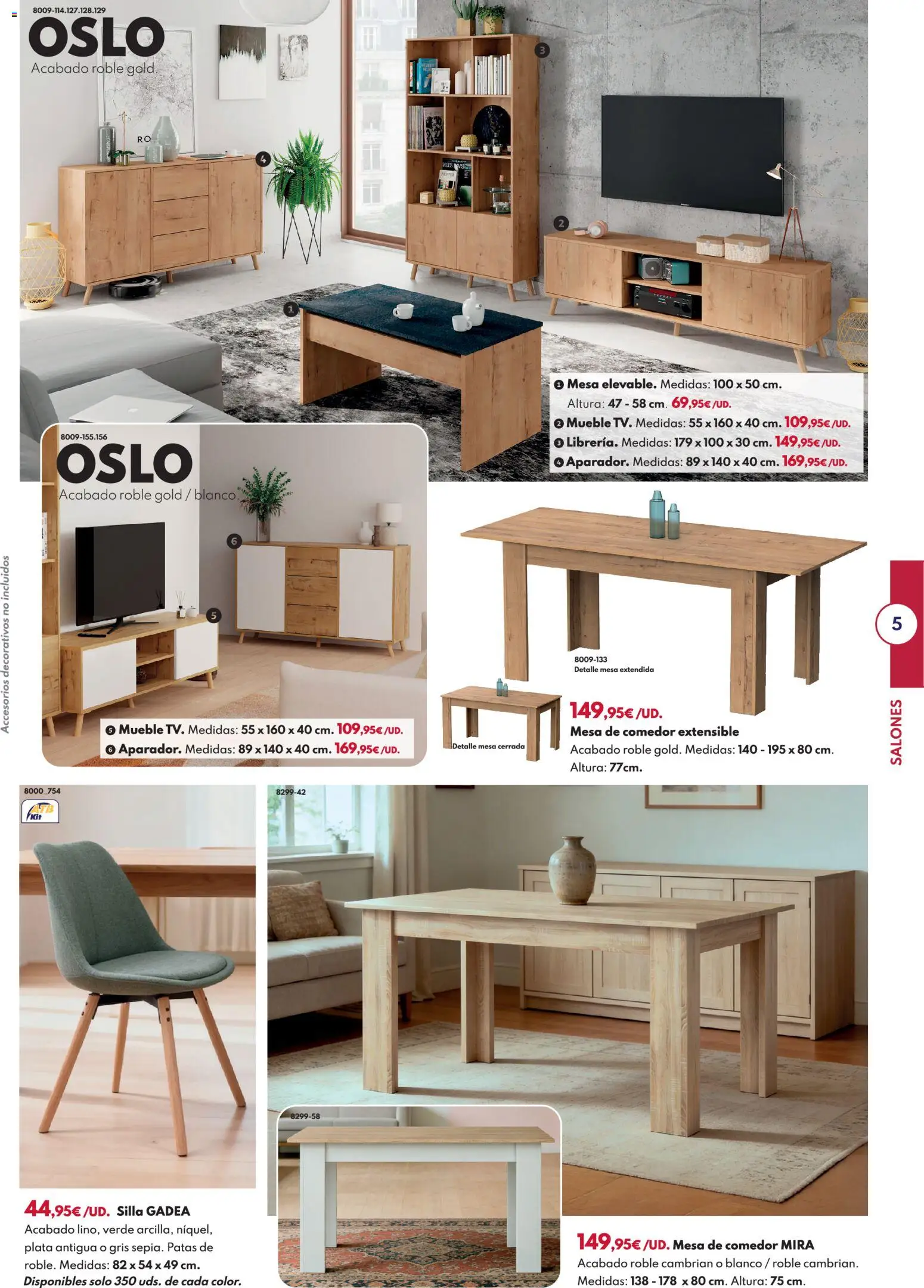 BricoCentro folleto │ válido desde el 23.03.2026 | Página: 5 | Productos: Mesa, Silla