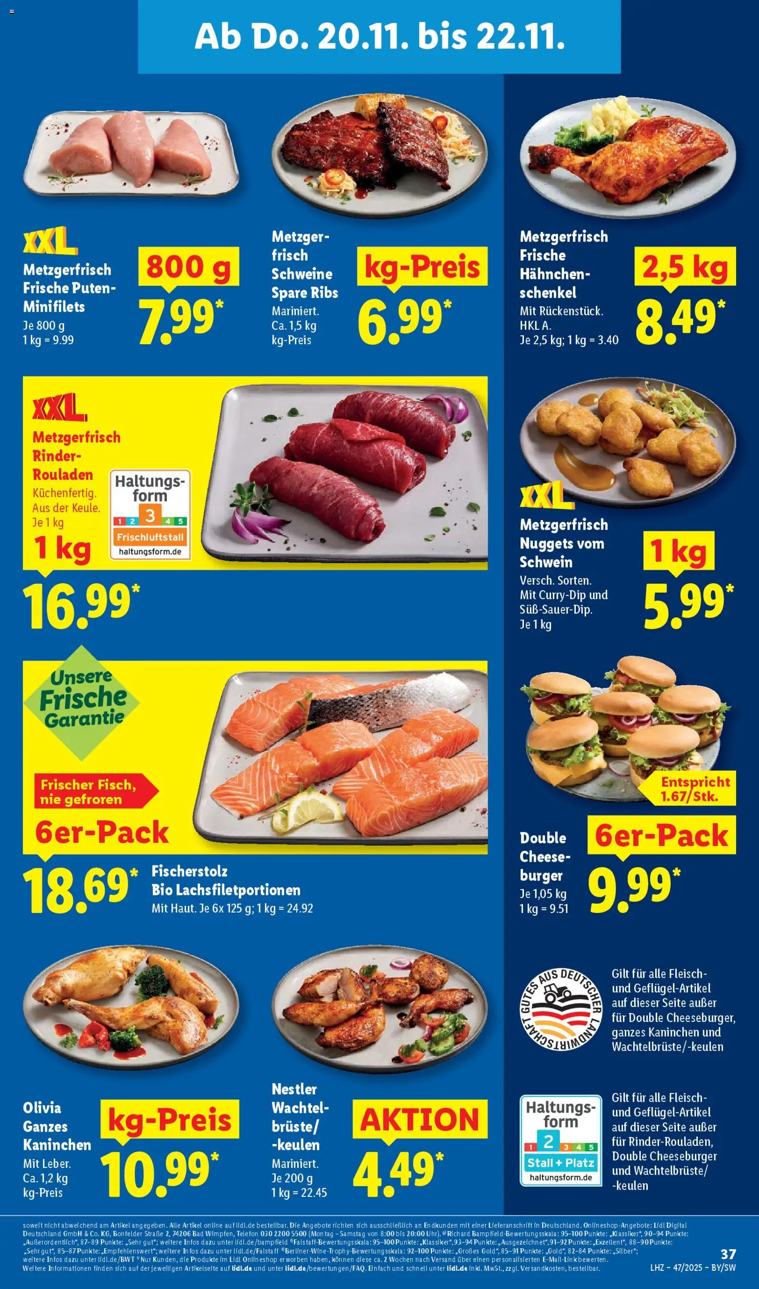 Lidl Prospekt Kornwestheim – gültig ab 17.11.2025 | Seite: 55 | Produkte: Bad, Spare ribs, Burger, Telefon
