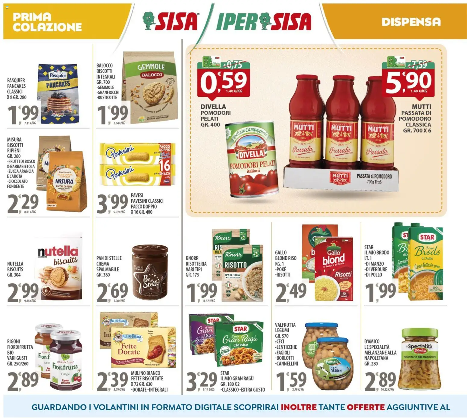 Volantino SISA del 25.11.2025 | Pagina: 8 | Prodotti: Carota, Cannellini, Pomodoro, Barbabietola