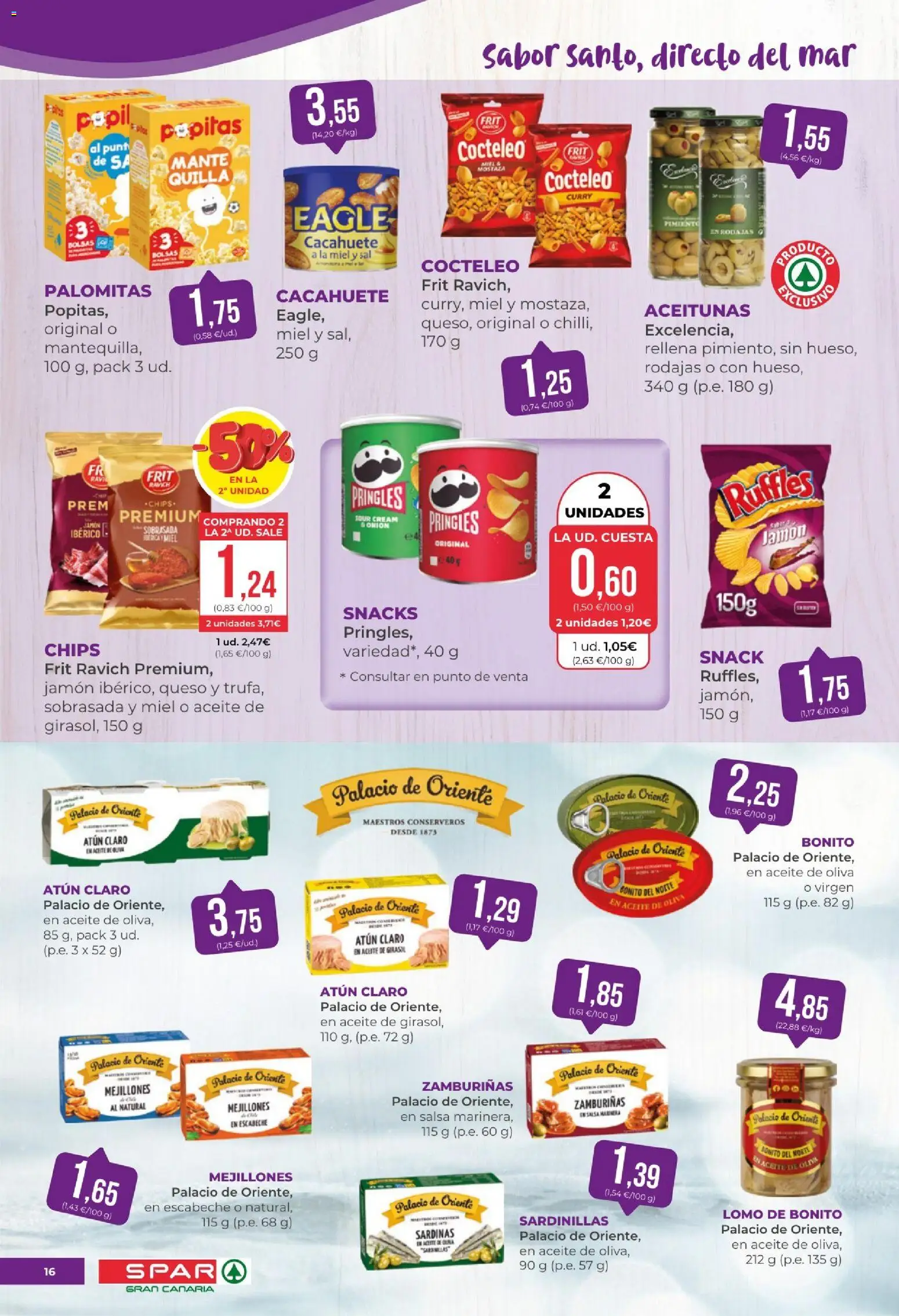 Spar - folleto │ válido desde el 31.03.2026 | Página: 16 | Productos: Ψηφιακή κάμερα, Sardinillas, Queso, Jamón