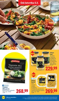Lidl katalog - pregled Lidl kataloga - važi od 05.03.2026 | Strana: 46 | Proizvode: Testenina, Senf, Karfiol
