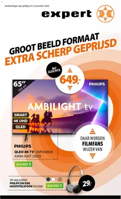 Expert - Folder - Voorbeeld van een folder van Expert, geldig van 27.10.2025