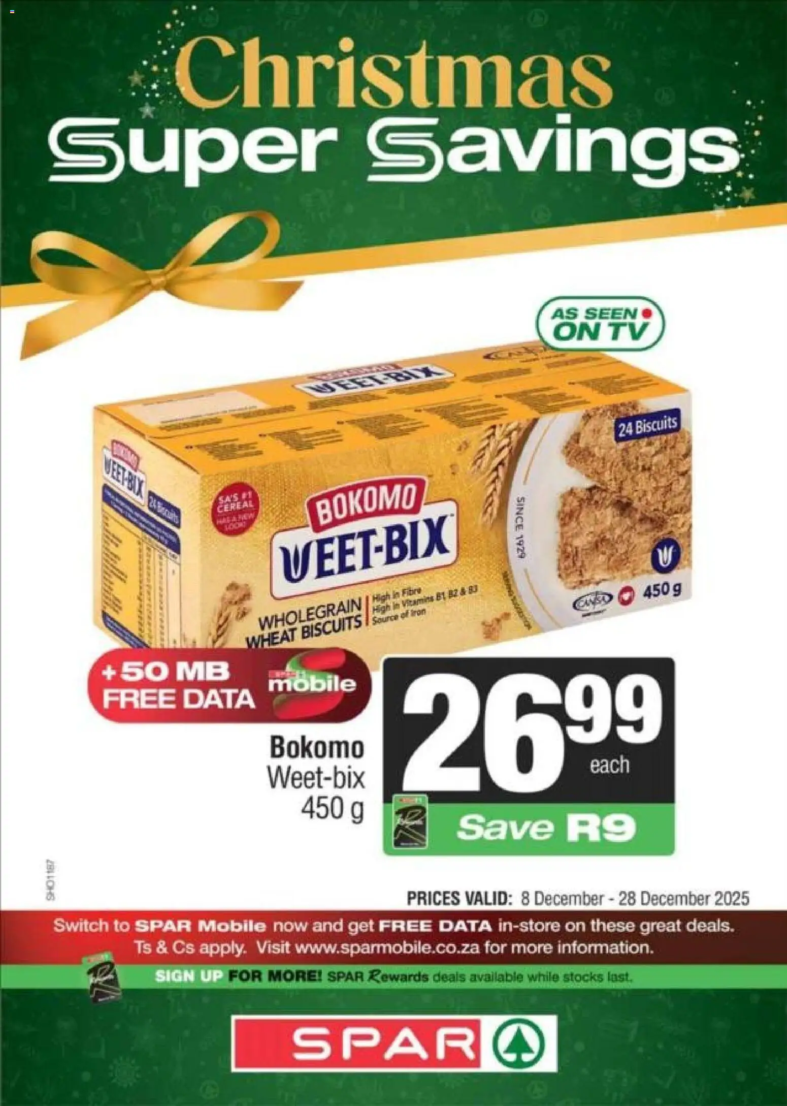 New Spar catalogue – valid from 08.12.2025 | Page: 1
