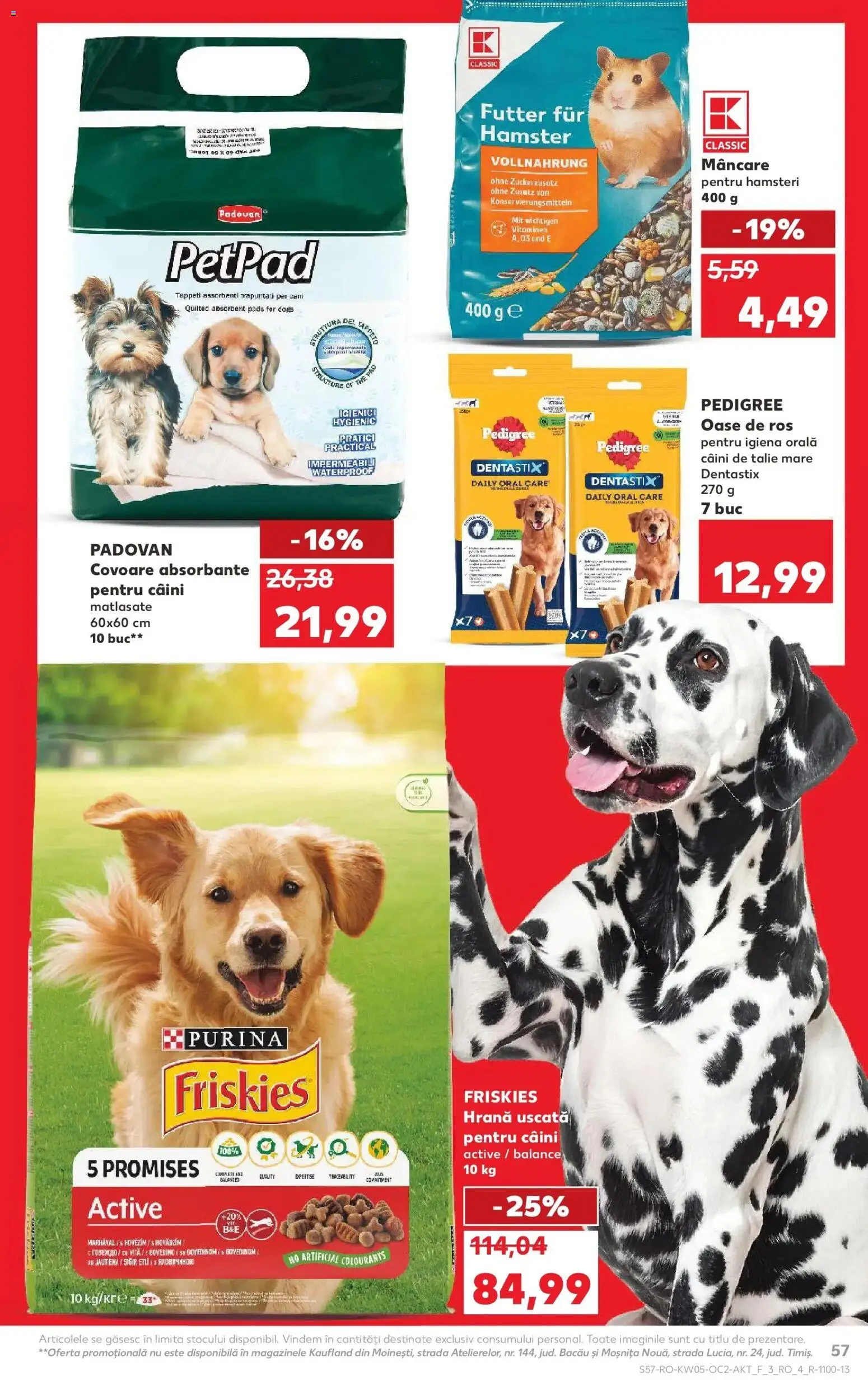 Noul catalog Kaufland – valabil de la 28.01.2026 | Pagină: 57 | Produse: Absorbante