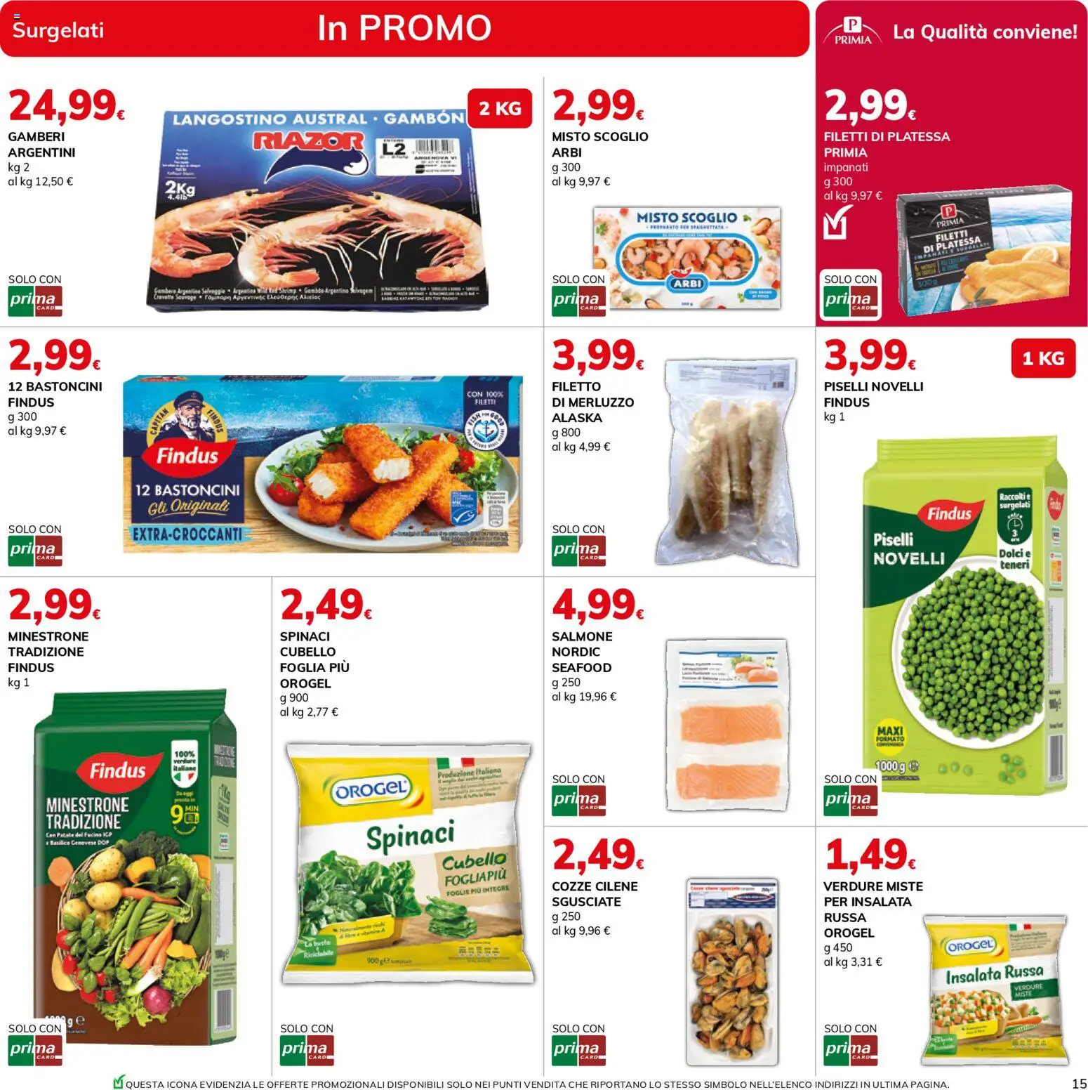 Volantino Basko del 24.03.2026 | Pagina: 15 | Prodotti: Salmone, Merluzzo, Patate, Insalata russa