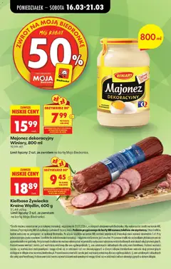 Pogląd oferty "Biedronka gazetka od poniedziałku" - ważna od 16.03.2026 | Strona: 9