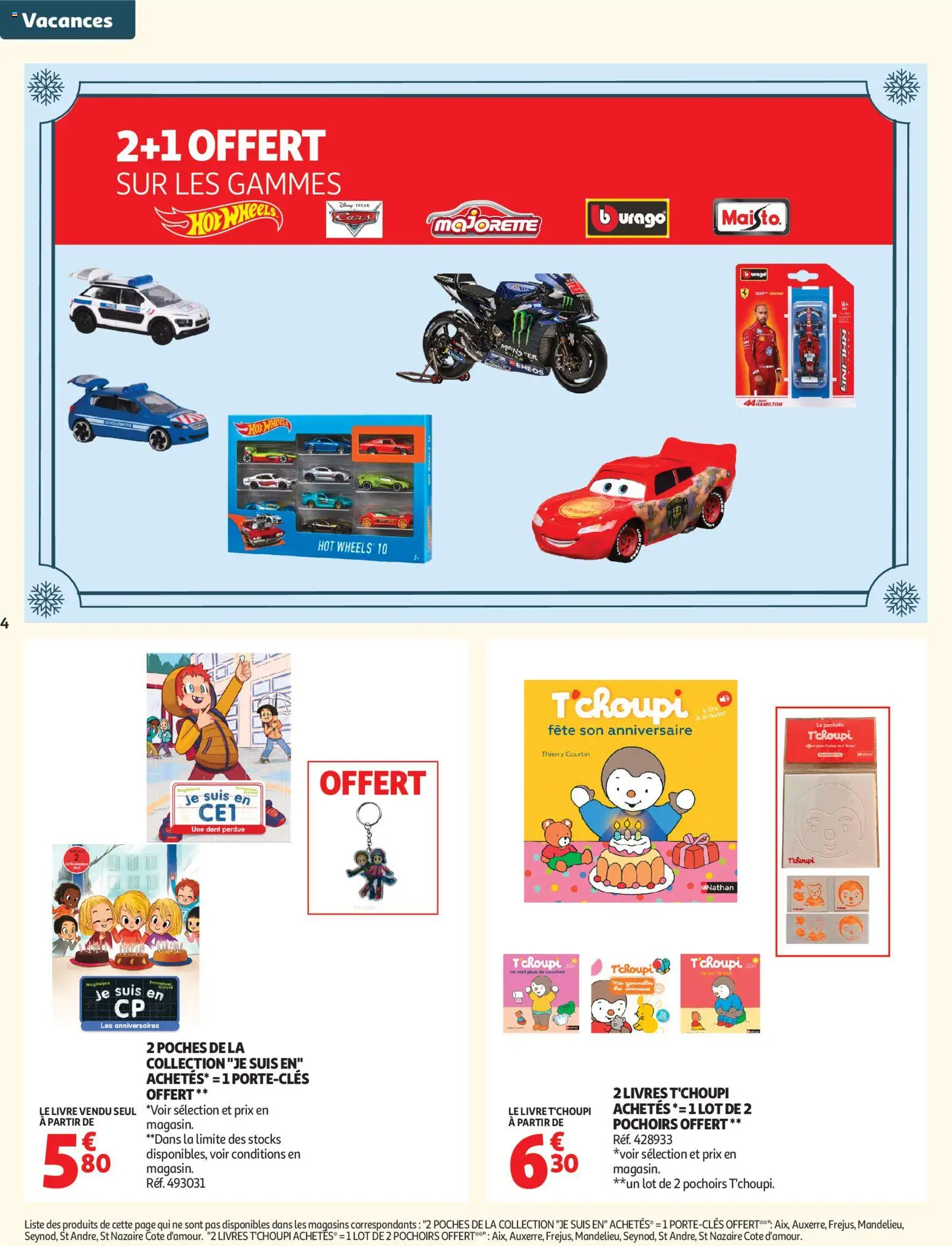 {H1} | Page: 4 | Produits: Couches, Livre