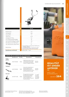 STIHL Katalog ab 01.01.2026 gültig | Seite: 119 | Produkte: Gewicht