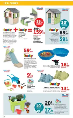 Hyper U - Prévisualisation de Hyper U - Le plein air à prix bas valide à partir de 24.03.2026 | Page: 36