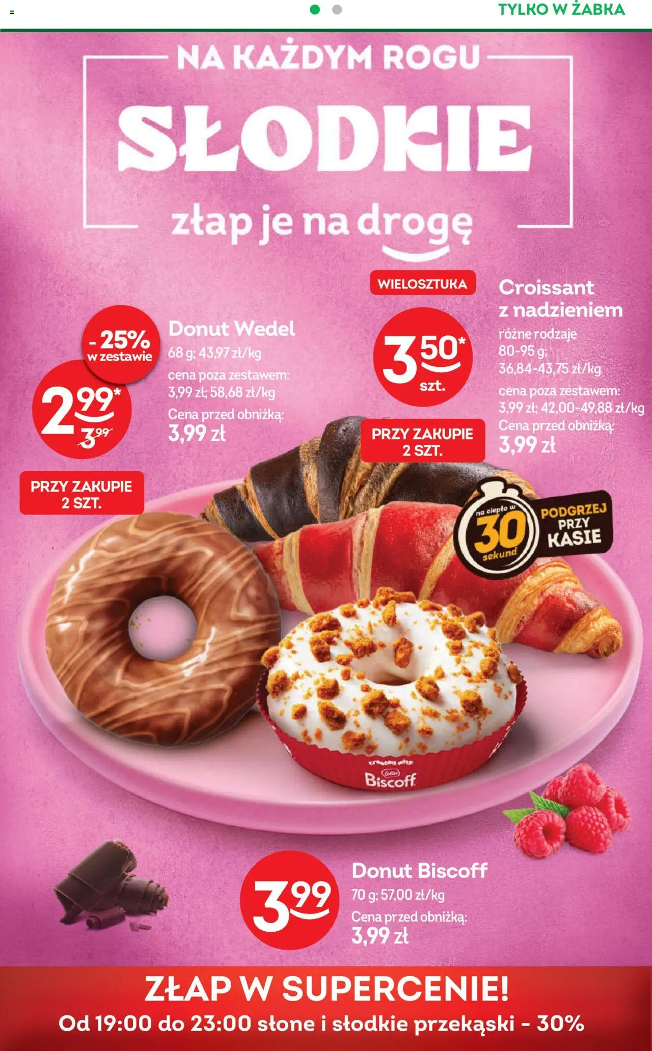 Żabka Gazetka od 24.09.2025 | Strona: 50 | Produkty: Malina, Jogurt pitny, Mleko, Jogurt