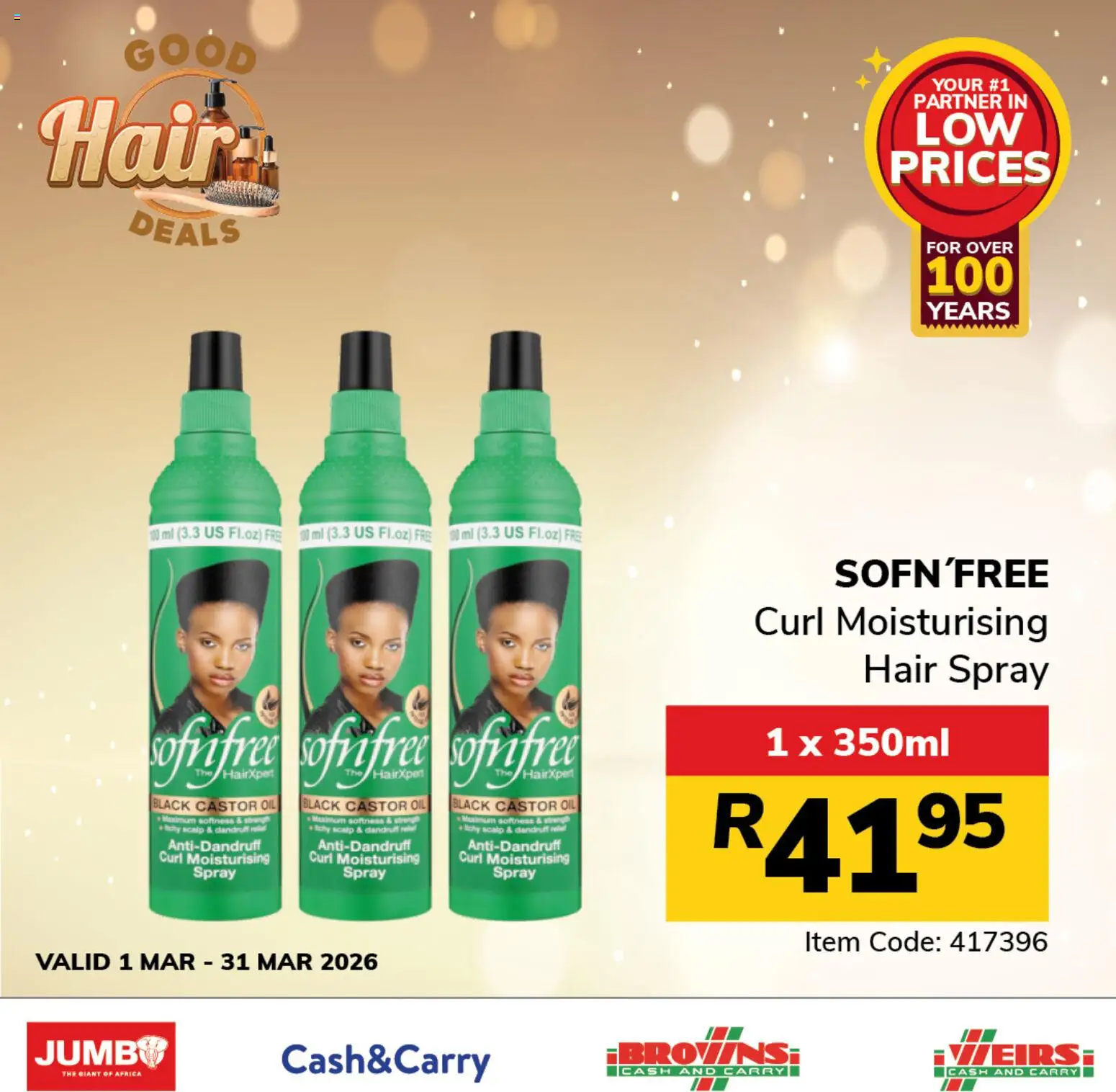 New Jumbo catalogue – valid from 01.03.2026 | Page: 3 | Products: Oil, Hair spray