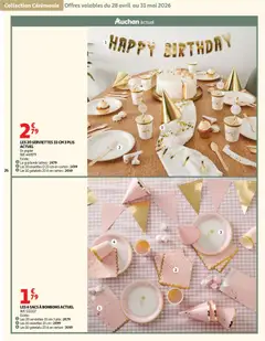 Auchan - Inspiration déco - Voorbeeld van een folder van Auchan, geldig van 03.03.2026 | Pagina: 26