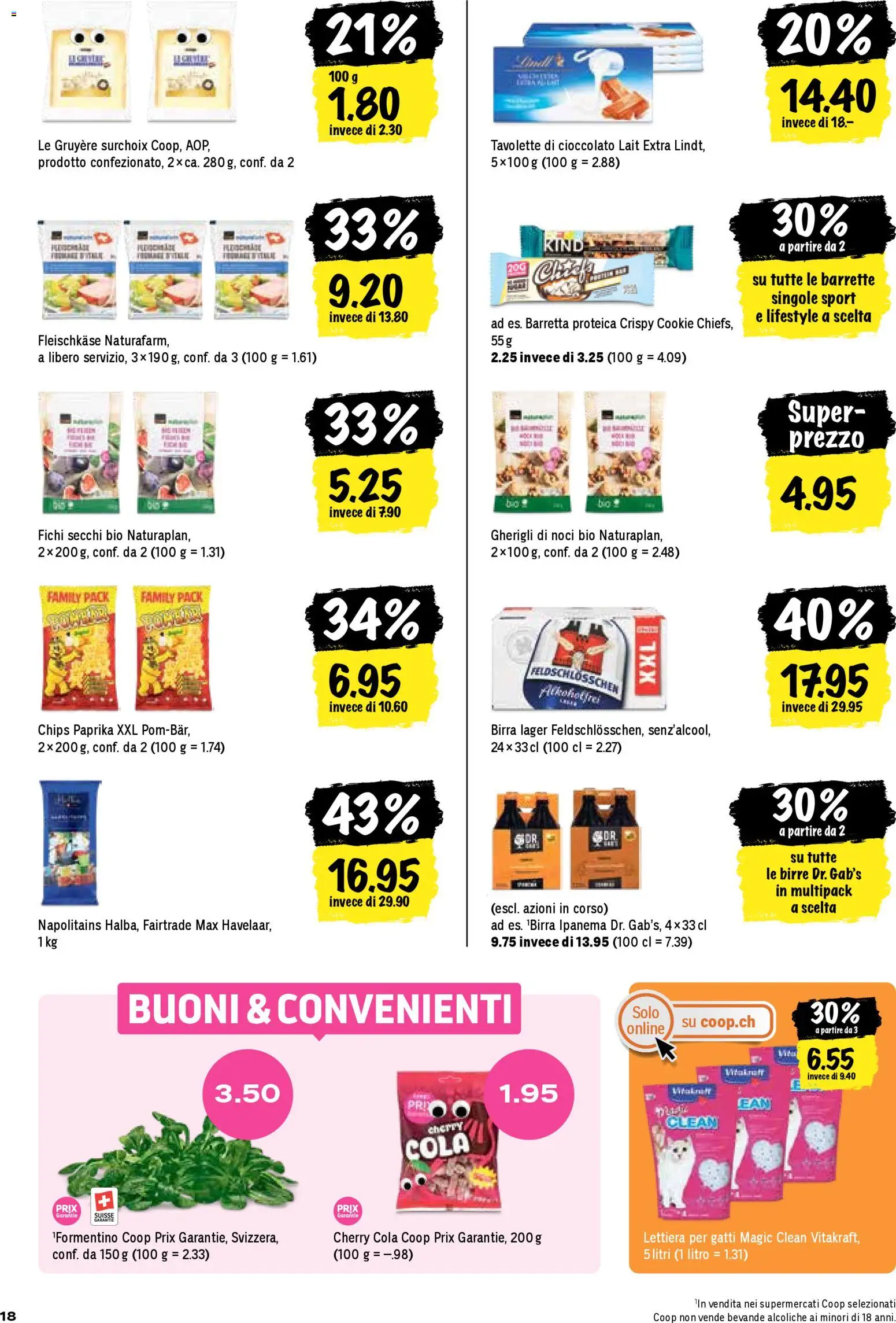 Coop - Una settimana di azioni – gültig ab 04.12.2025 | Seite: 18