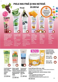 Ofertele Lady’s valabile de la 25.09.2025 | Pagină: 113 | Produse: Trandafir, Măsline, Semințe, Ulei