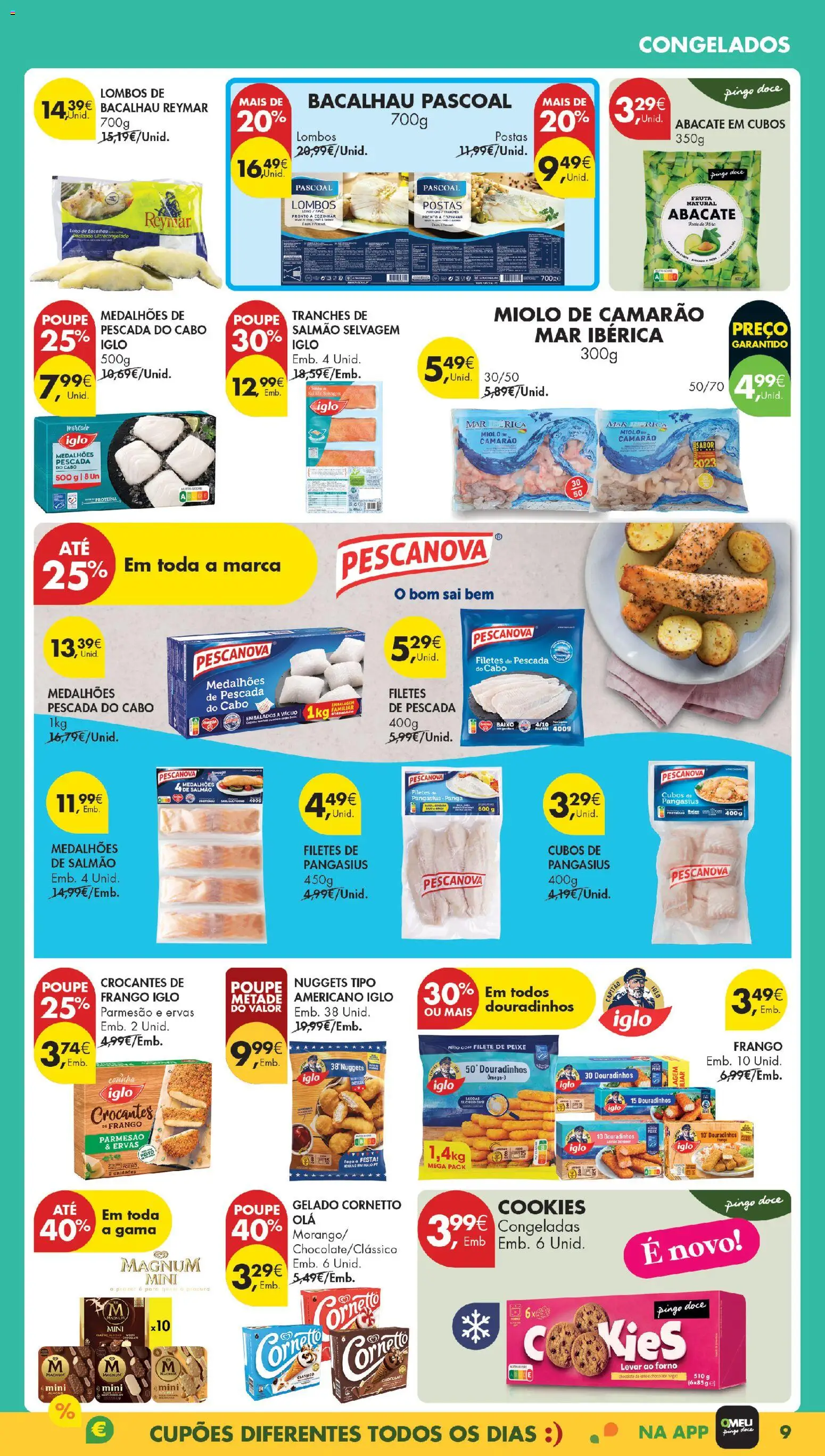Pingo Doce Black Friday Madeira │ válido de 18.11.2025 | Página: 9 | Produtos: Faca, Frango, Gelado, Nuggets