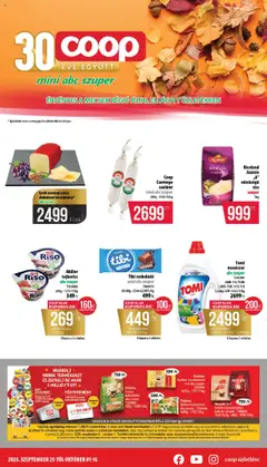 COOP - Mini & Abc & Szuper / Mecsek - amely érvényes a következő dátumtól: 25.09.2025