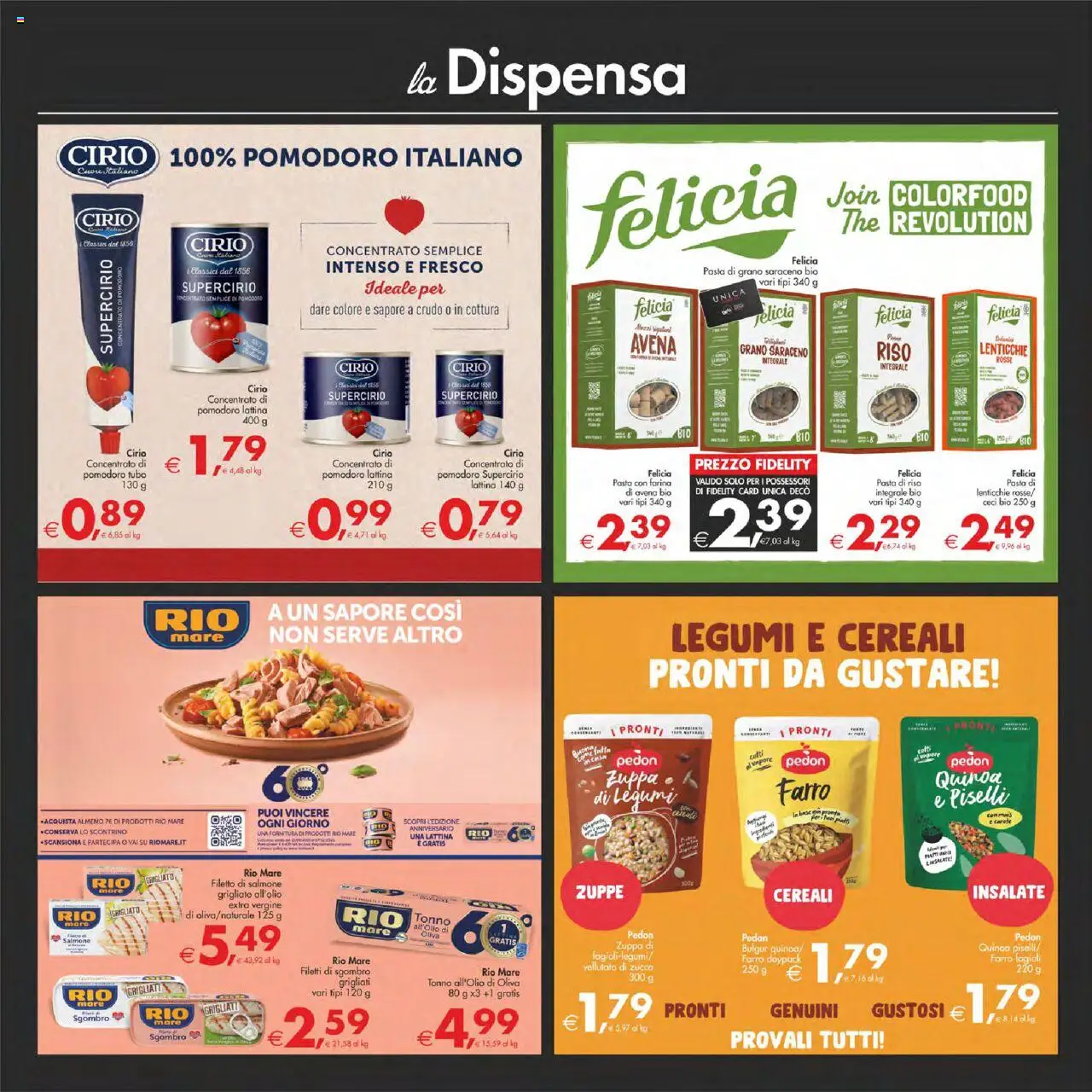 Volantino Decò del 14.10.2025 | Pagina: 5 | Prodotti: Riso, Lenticchie, Carote, Pasta