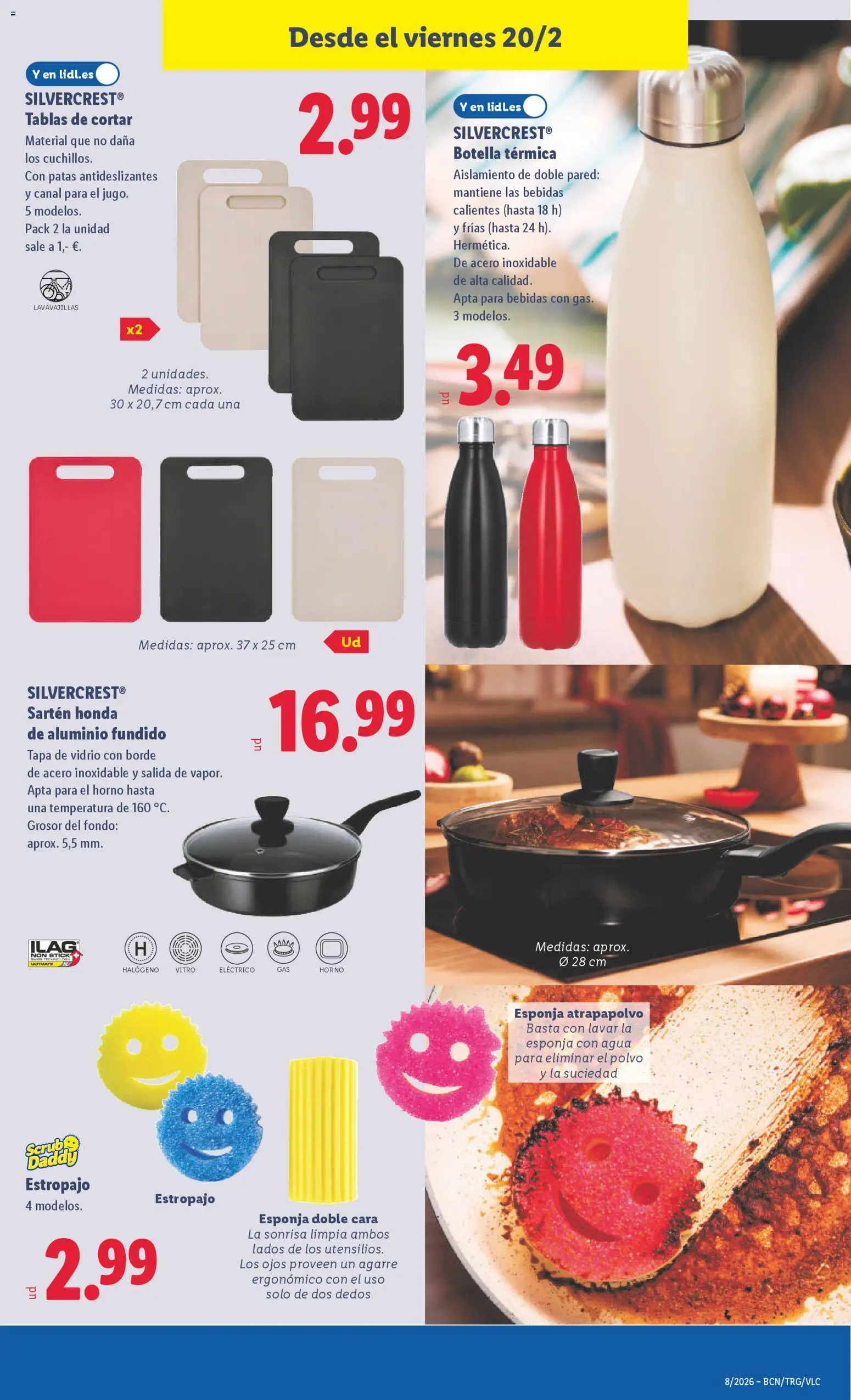 Lidl folleto de bazar │ válido desde el 16.02.2026 | Página: 19