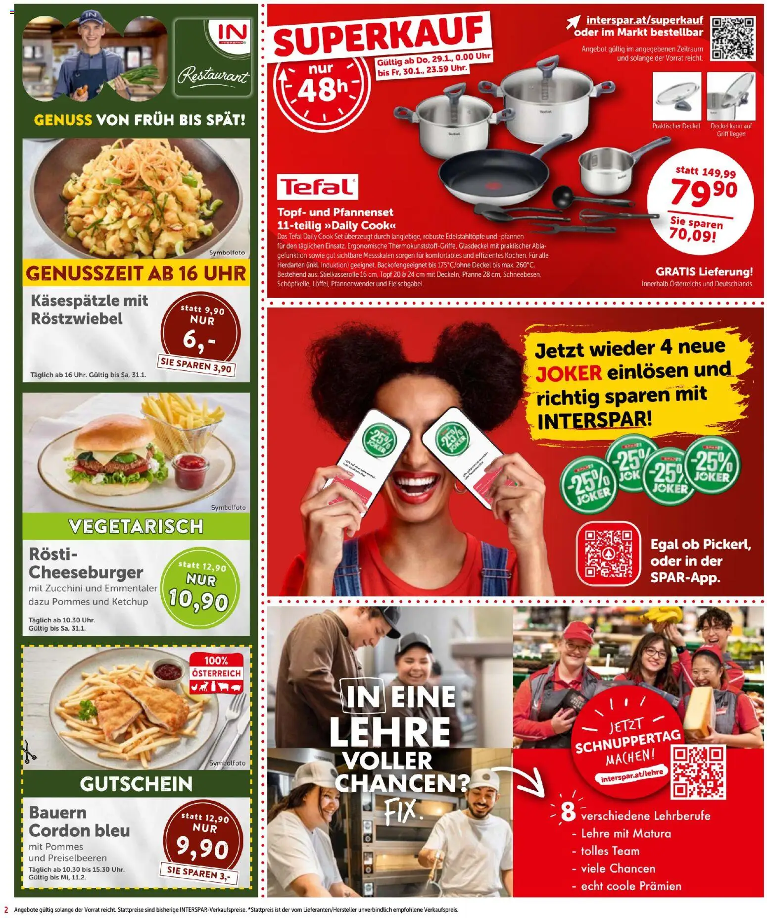 Interspar Flugblatt gültig ab 29.01.2026 | Seite: 2 | Produkte: Ketchup, Uhr