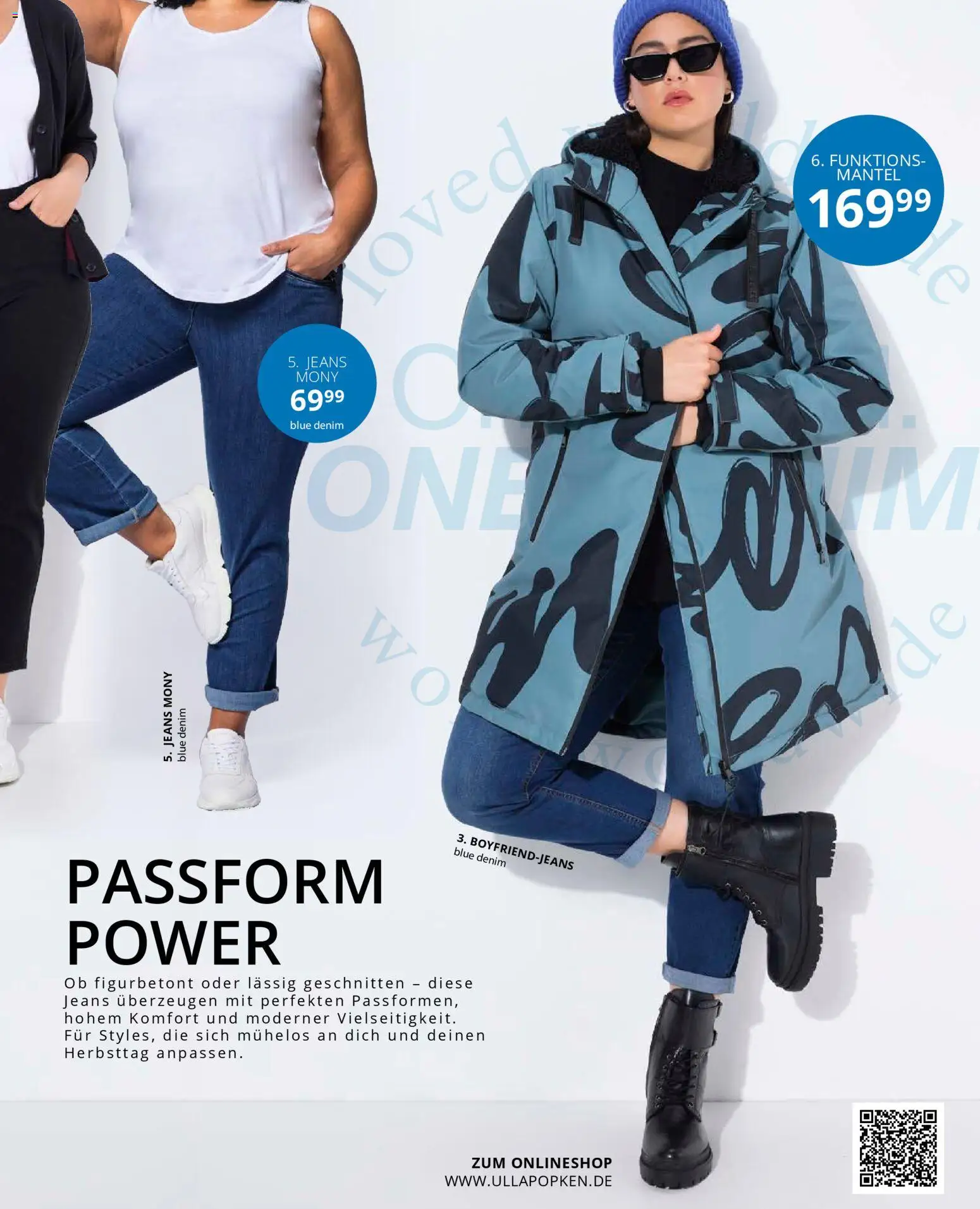 Ulla Popken Prospekt 	 – gültig ab 01.11.2025 | Seite: 13 | Produkte: Mantel, Jeans