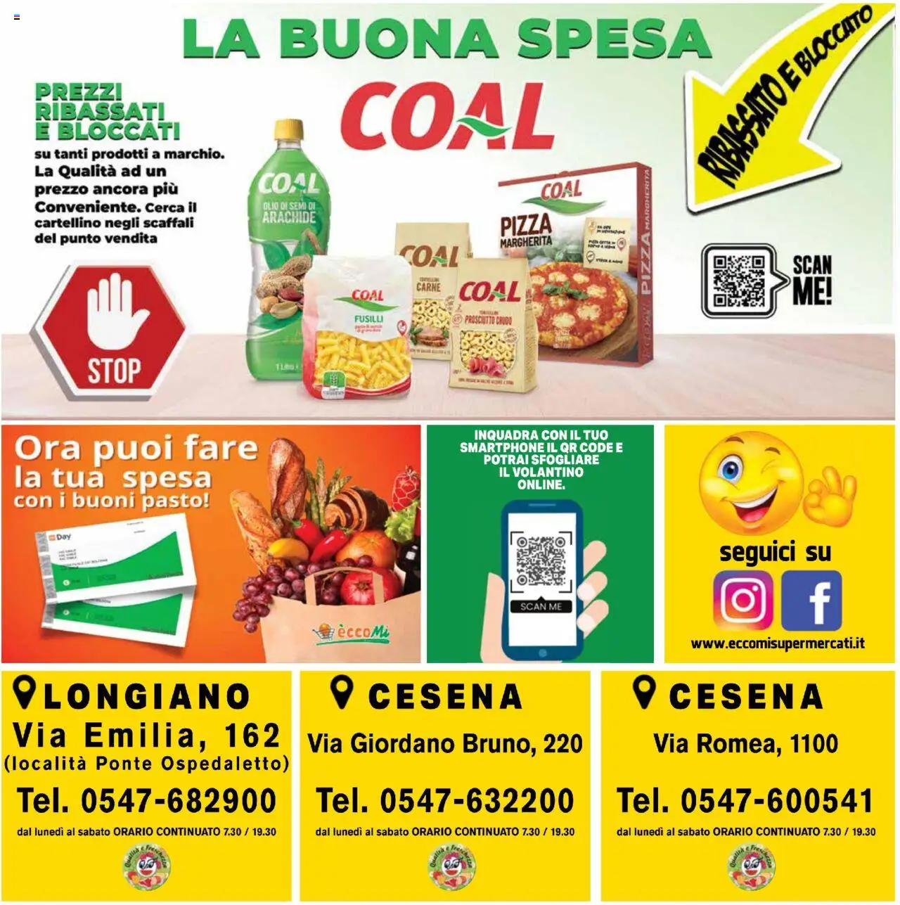 Volantino Coal del 09.10.2025 | Pagina: 24 | Prodotti: Prosciutto Crudo, Pizza, Olio, Smartphone