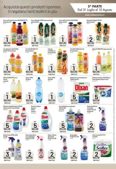 Volantino Galassia del 31.07.2025 | Pagina: 11 | Prodotti: Candeggina, Agrumi, Succo di frutta, Bagno