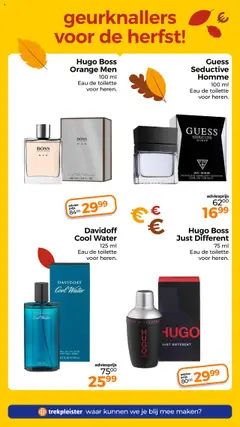 Trekpleister - Folder - Voorbeeld van een folder van Trekpleister, geldig van 14.10.2025 | Pagina: 12 | Producten: Eau de toilette, Festék